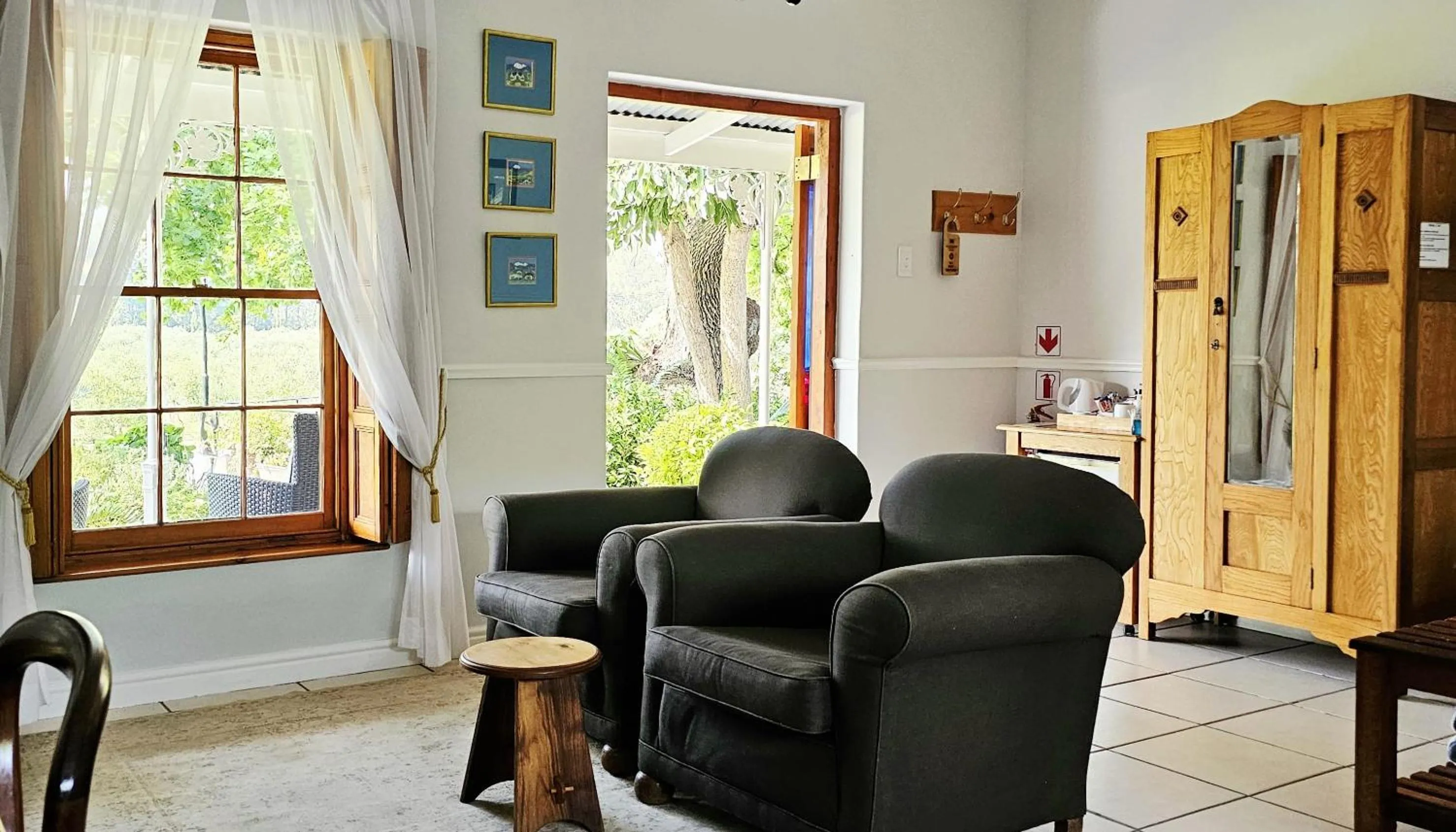 Balcony/Terrace in Montagu Vines Guesthouse