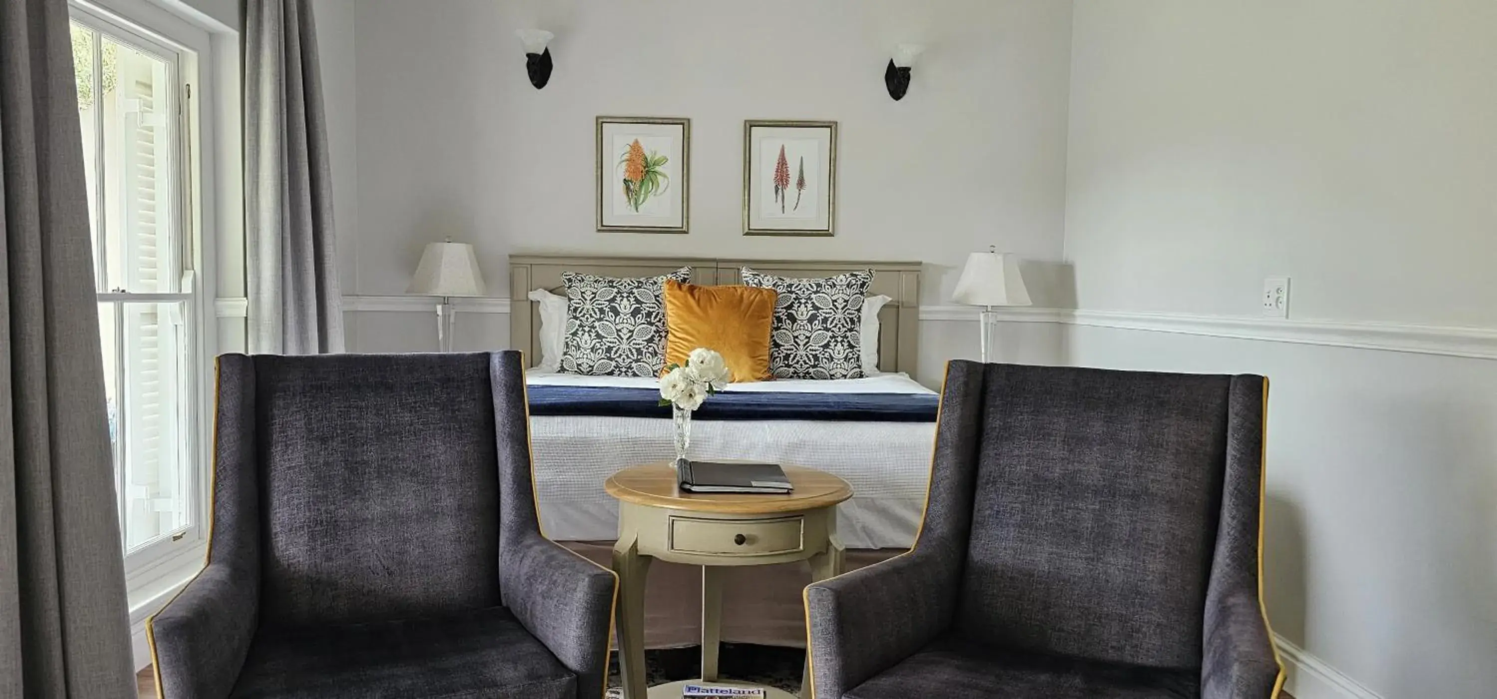 Bed in Montagu Vines Guesthouse Bed in Montagu Vines Guesthouse