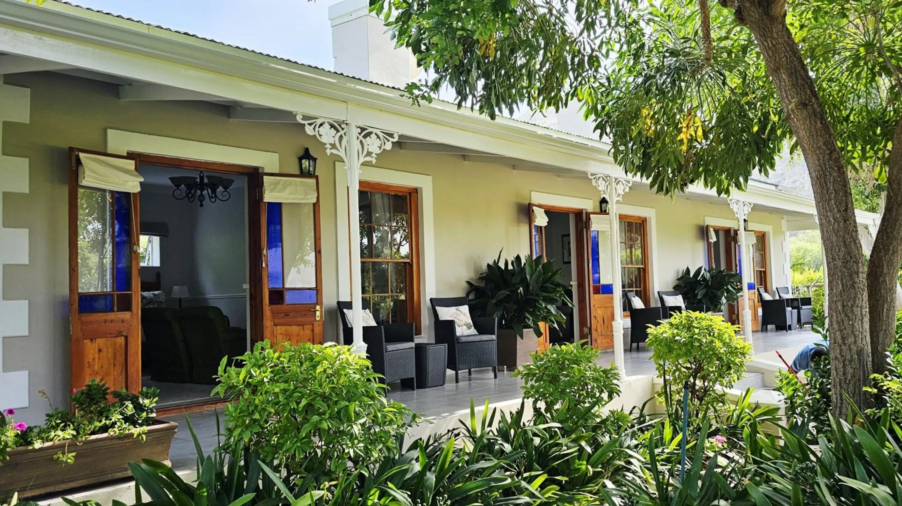 Garden in Montagu Vines Guesthouse