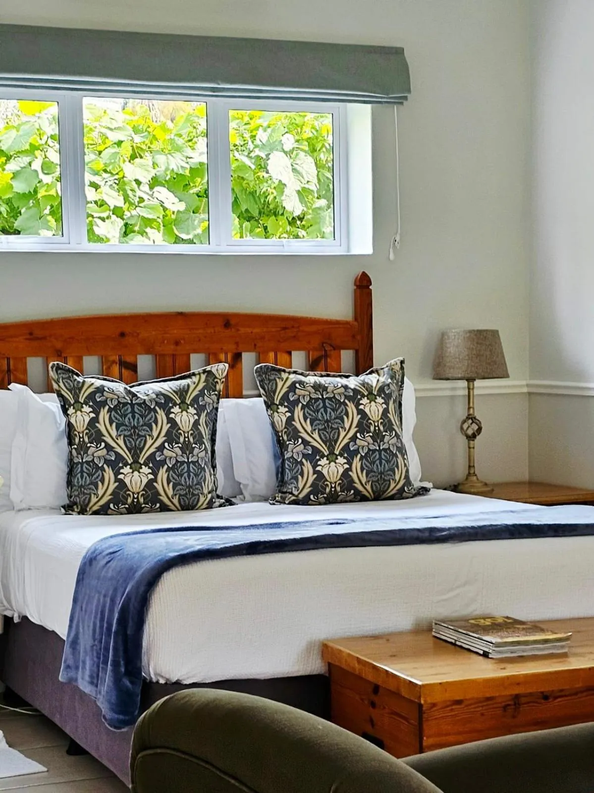 Bed in Montagu Vines Guesthouse