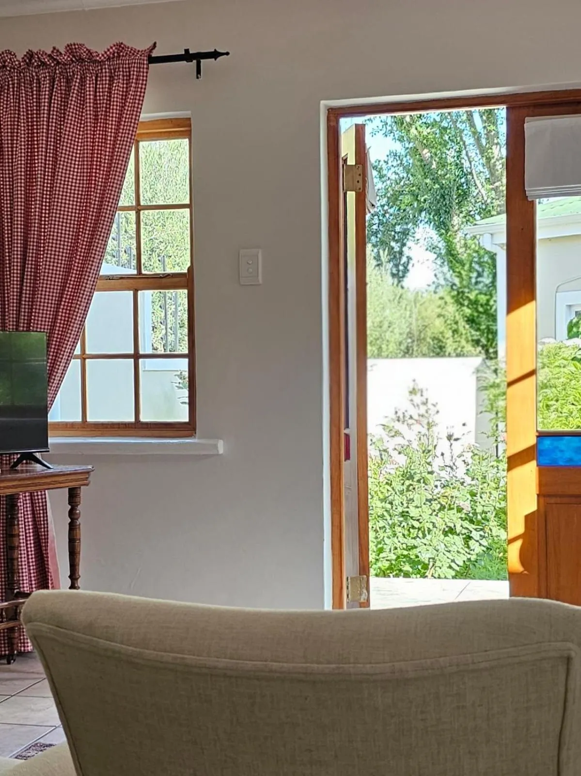 Inner courtyard view in Montagu Vines Guesthouse