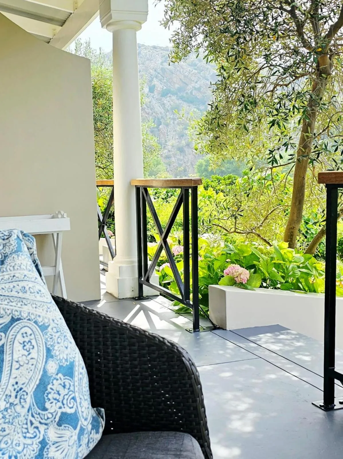 Balcony/Terrace in Montagu Vines Guesthouse