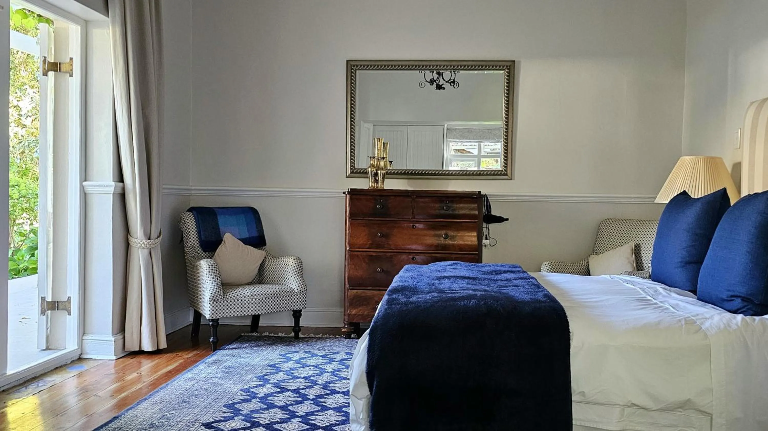 Balcony/Terrace, Bed in Montagu Vines Guesthouse