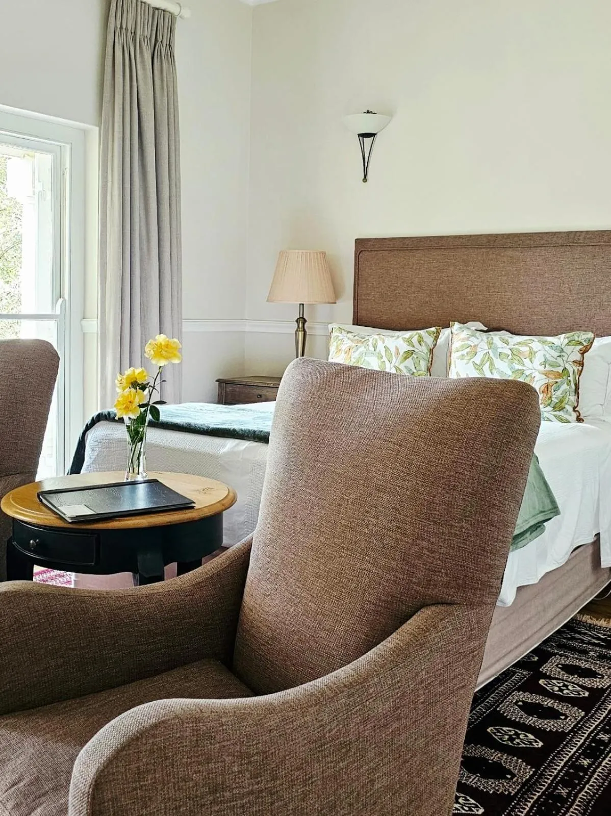 Bed in Montagu Vines Guesthouse