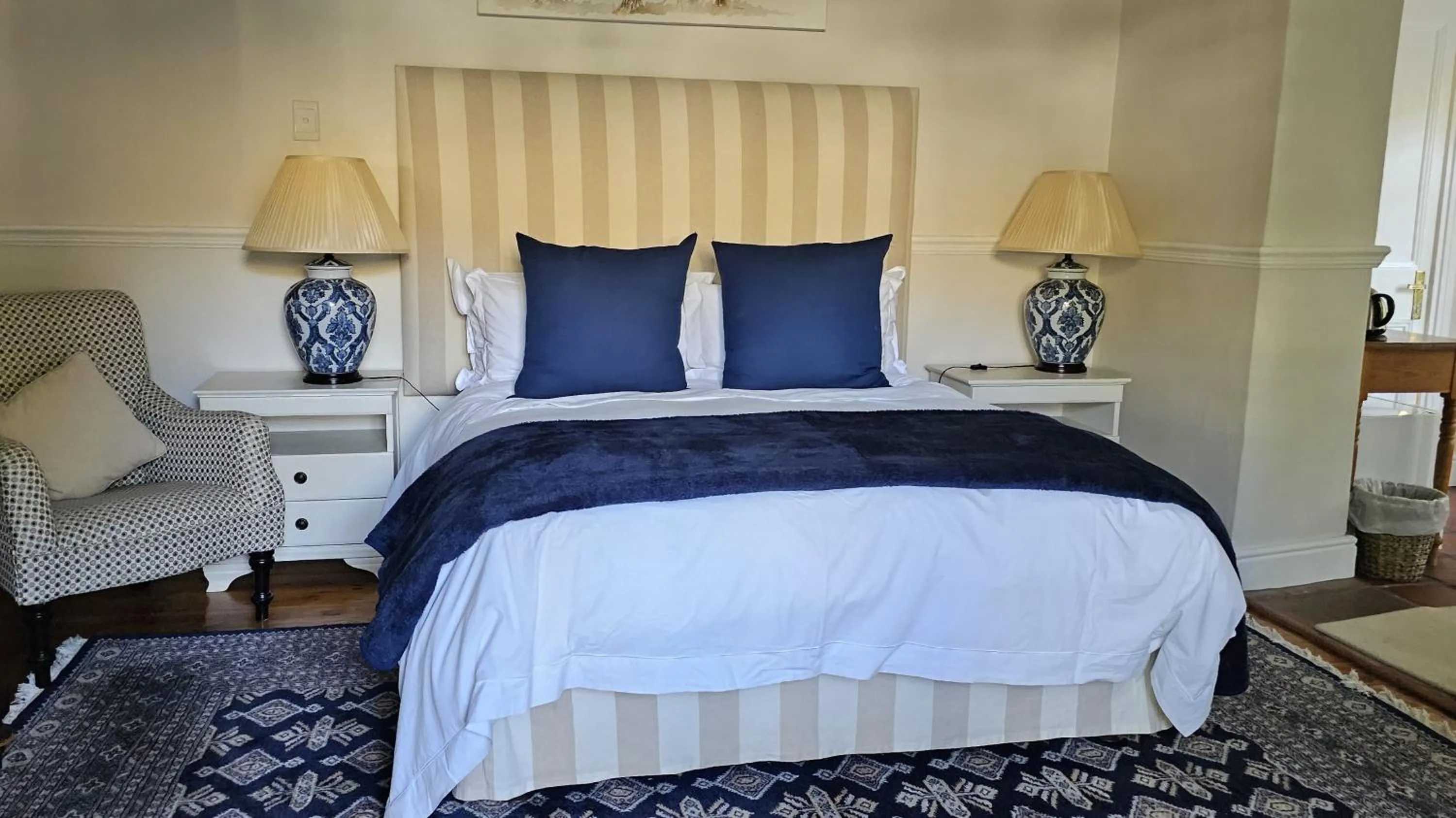 Bed in Montagu Vines Guesthouse