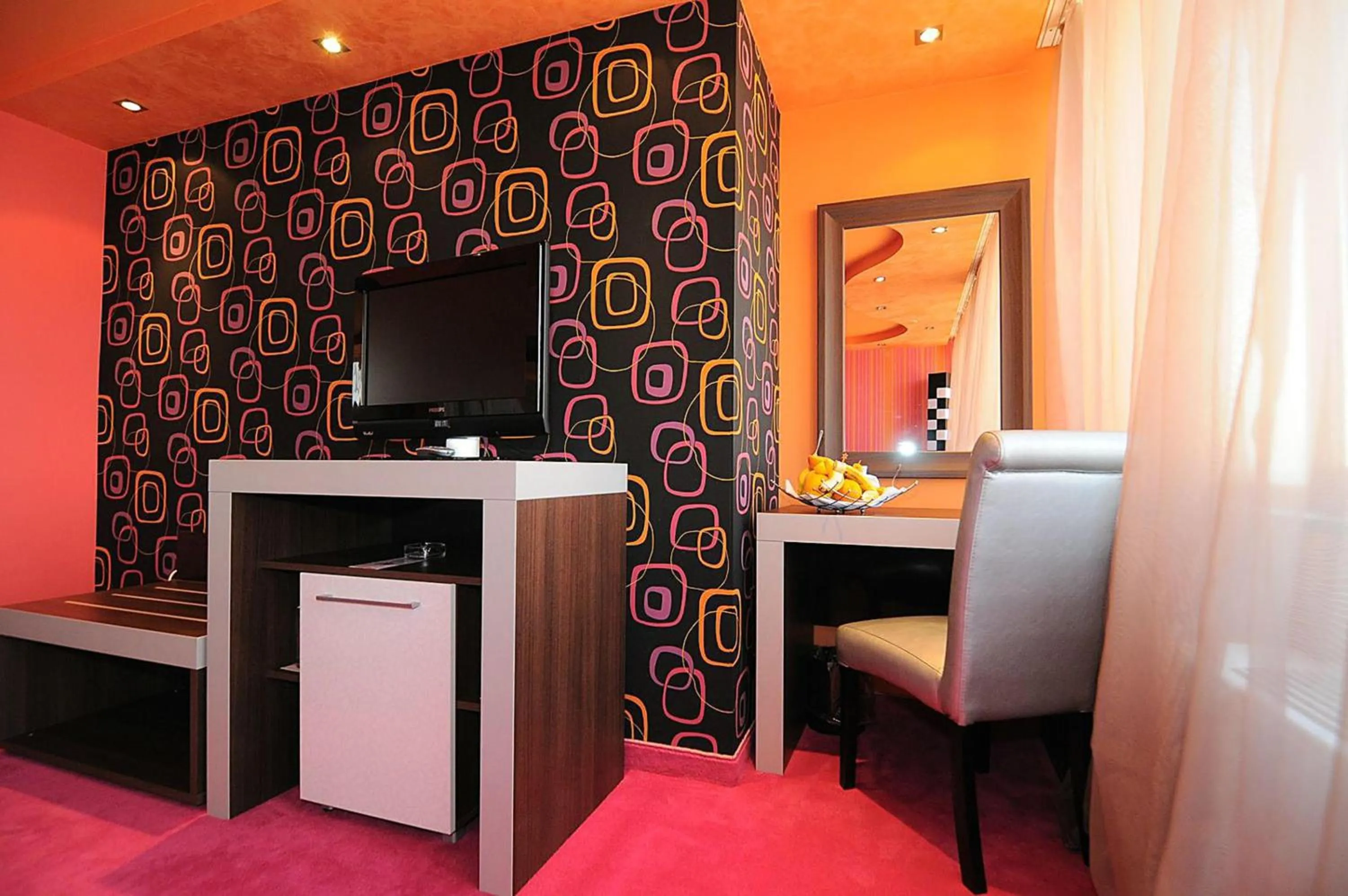 Seating area in Hotel Leipzig