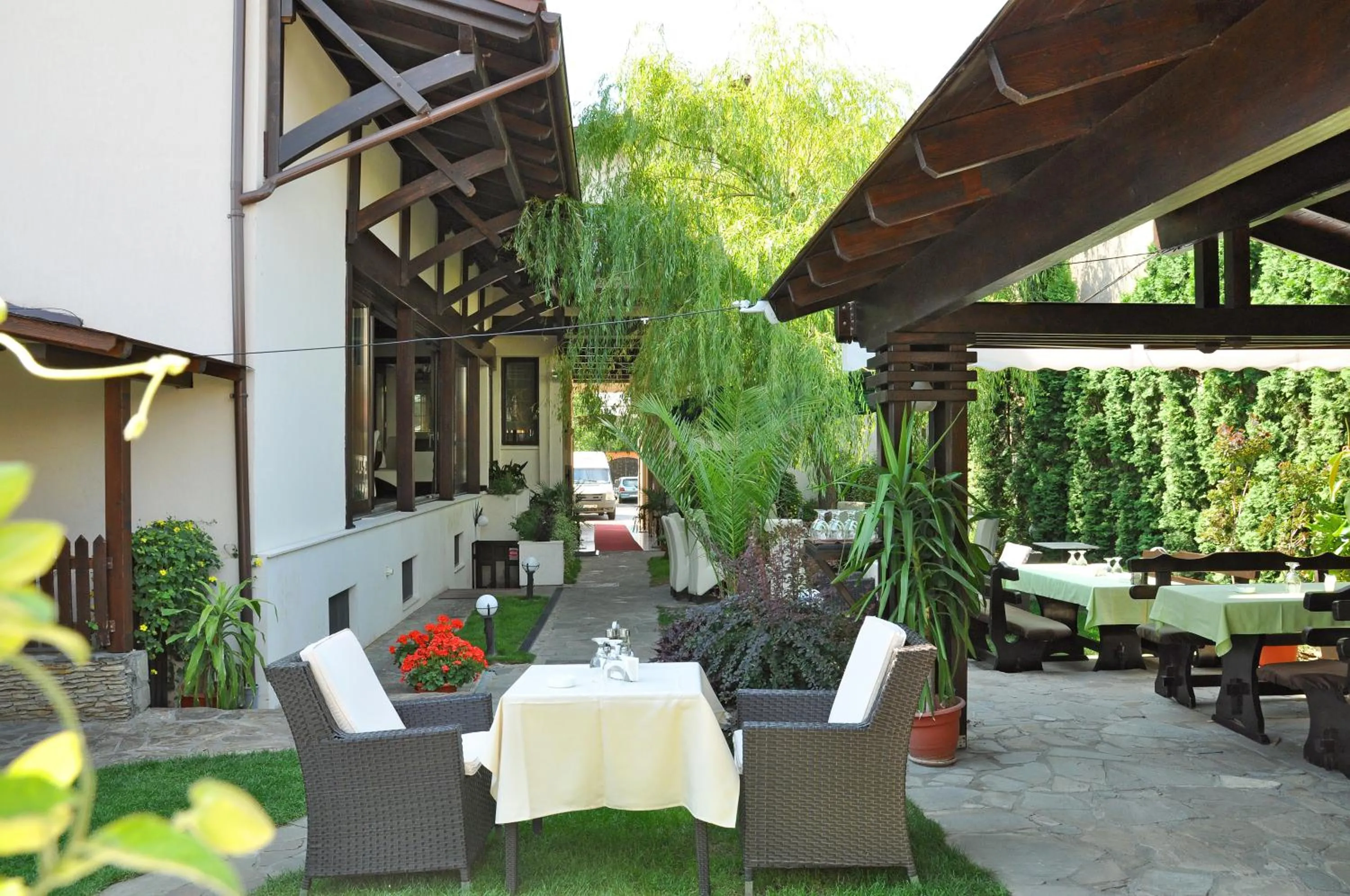 Garden in Hotel Vila Class