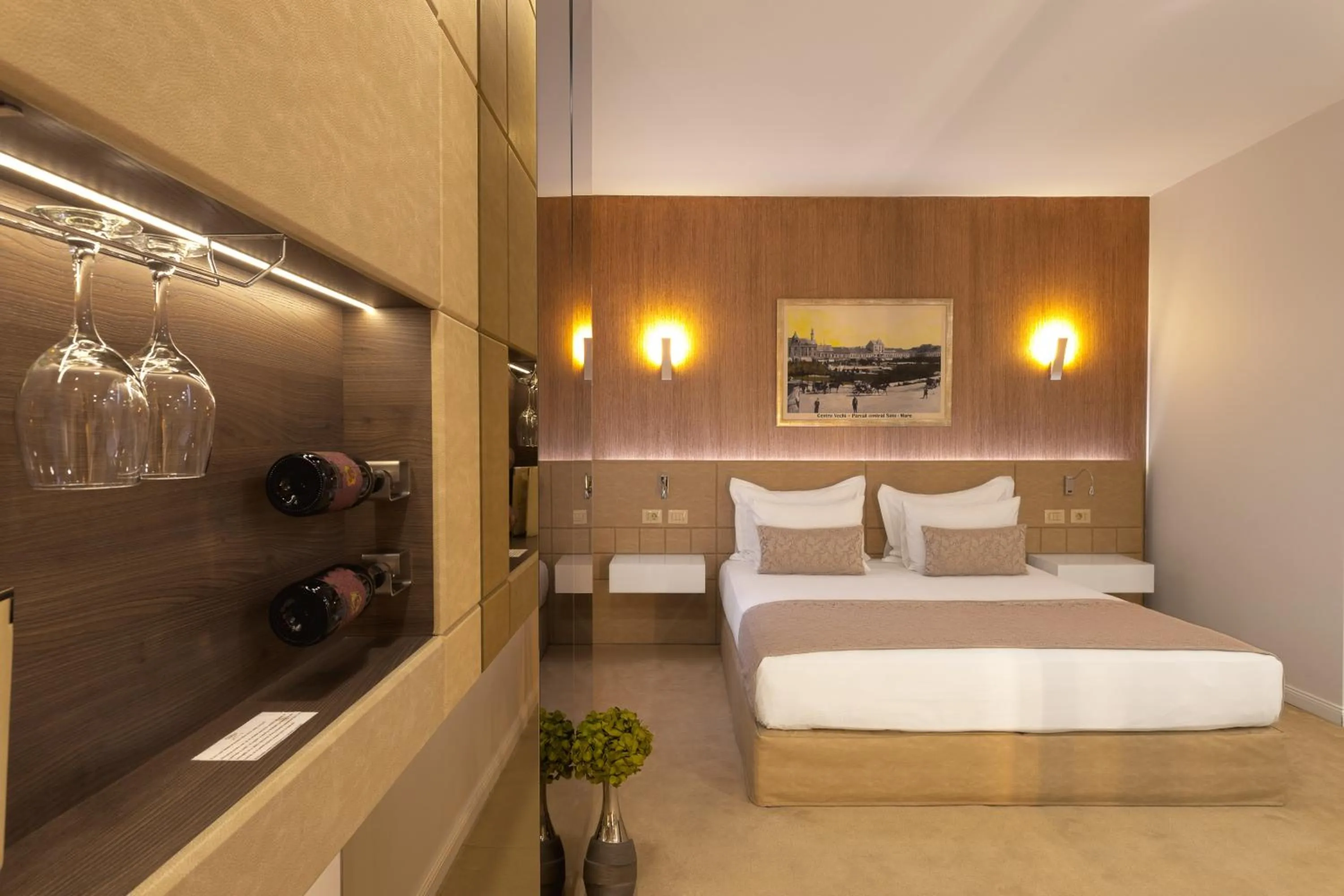 Bedroom, Bed in Hotel Vila Class