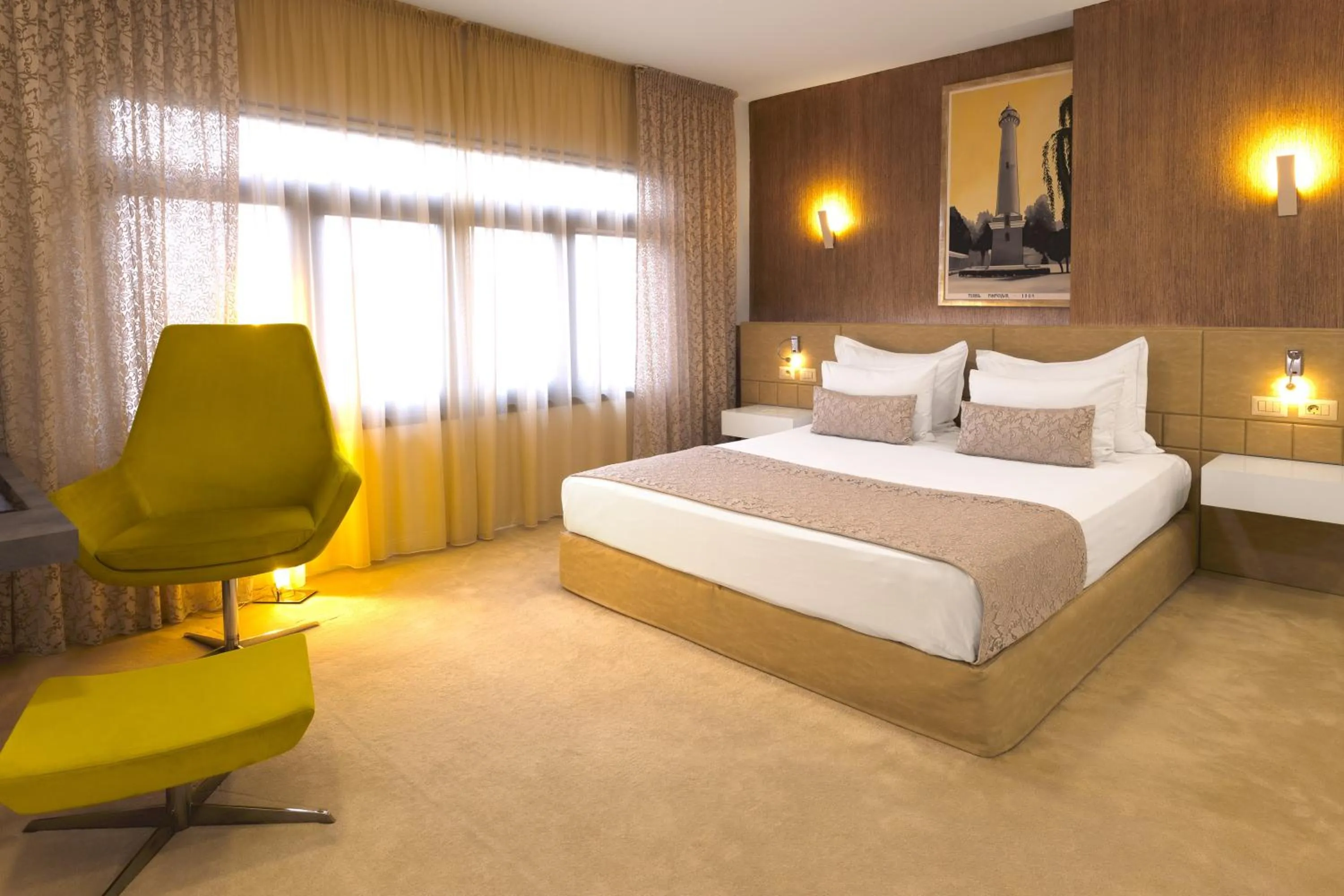 Bed in Hotel Vila Class