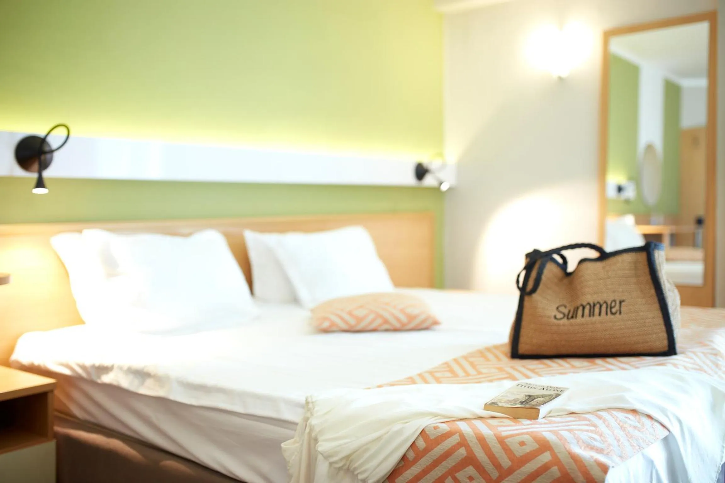 Bed in Hotel Aktinia - All Inclusive