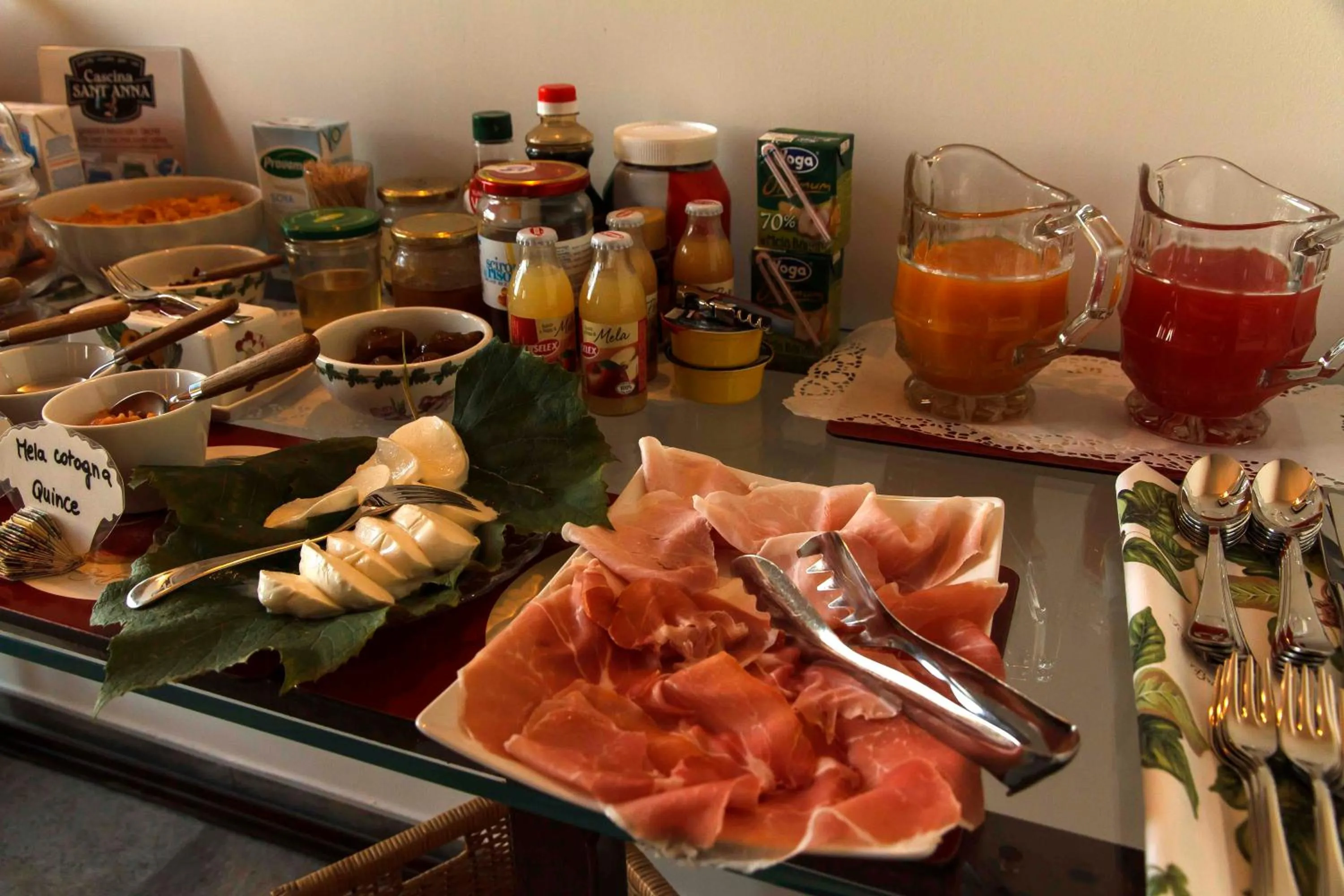 Breakfast in Cascina Belmonte