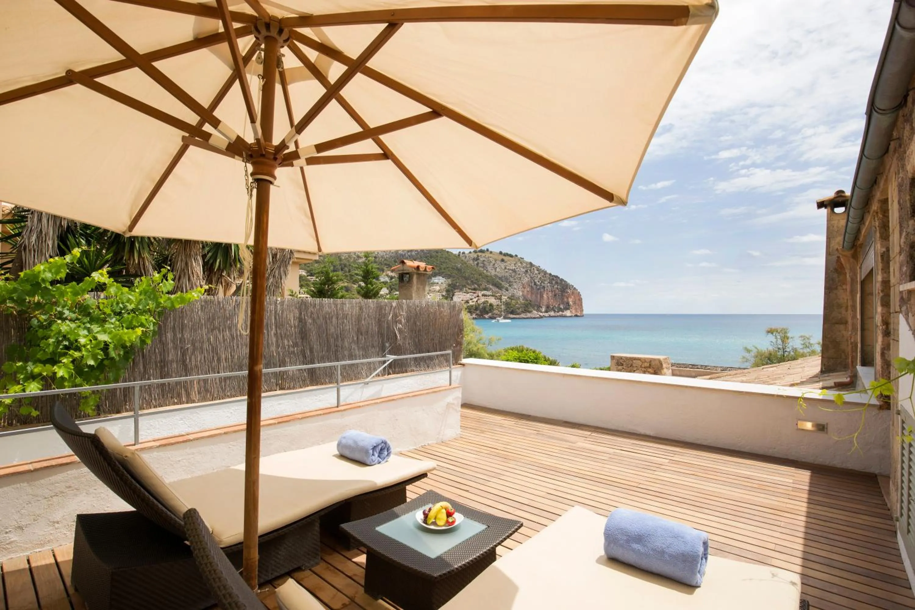 Balcony/Terrace in Can Simoneta - Adults Only