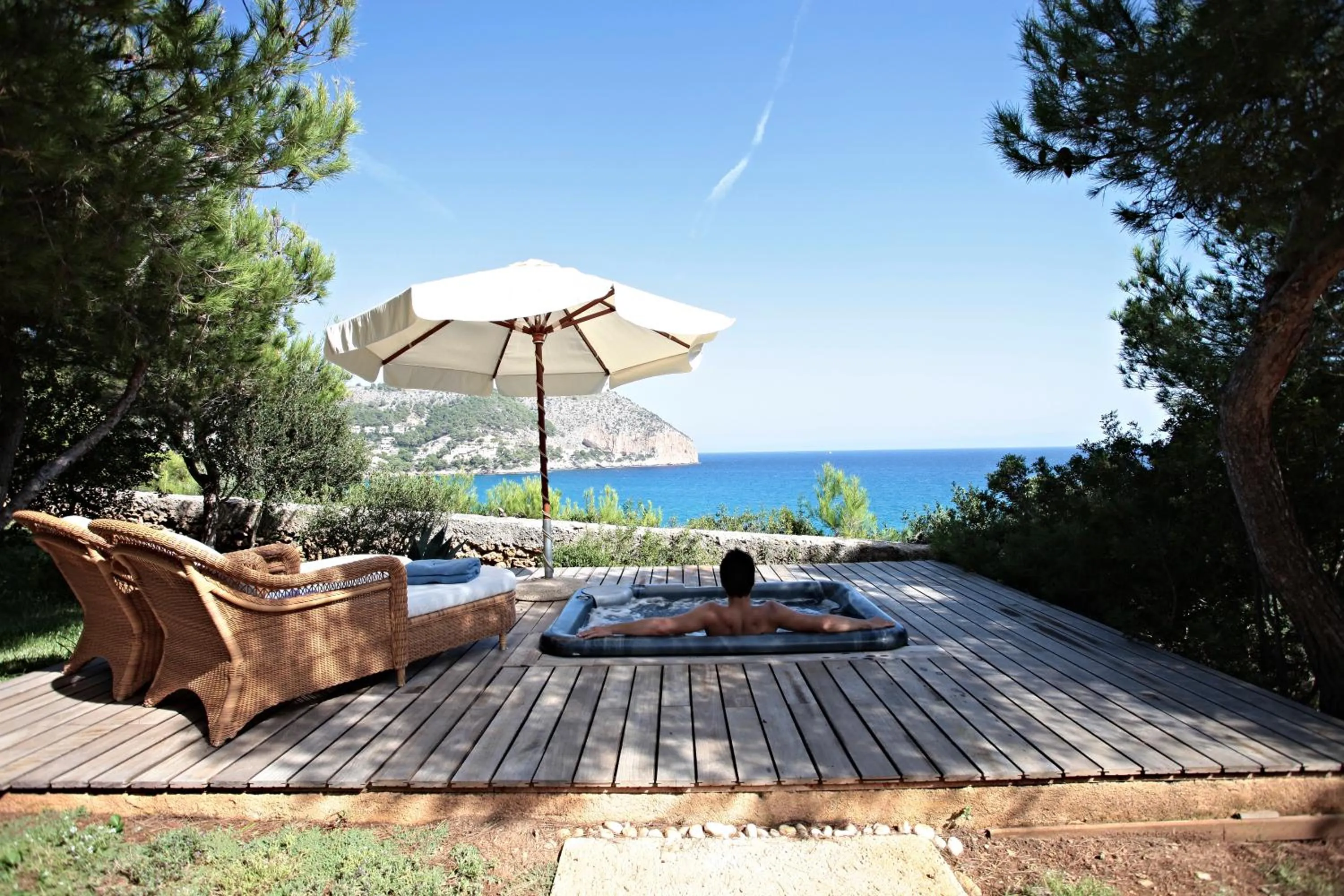 Hot Tub in Can Simoneta - Adults Only