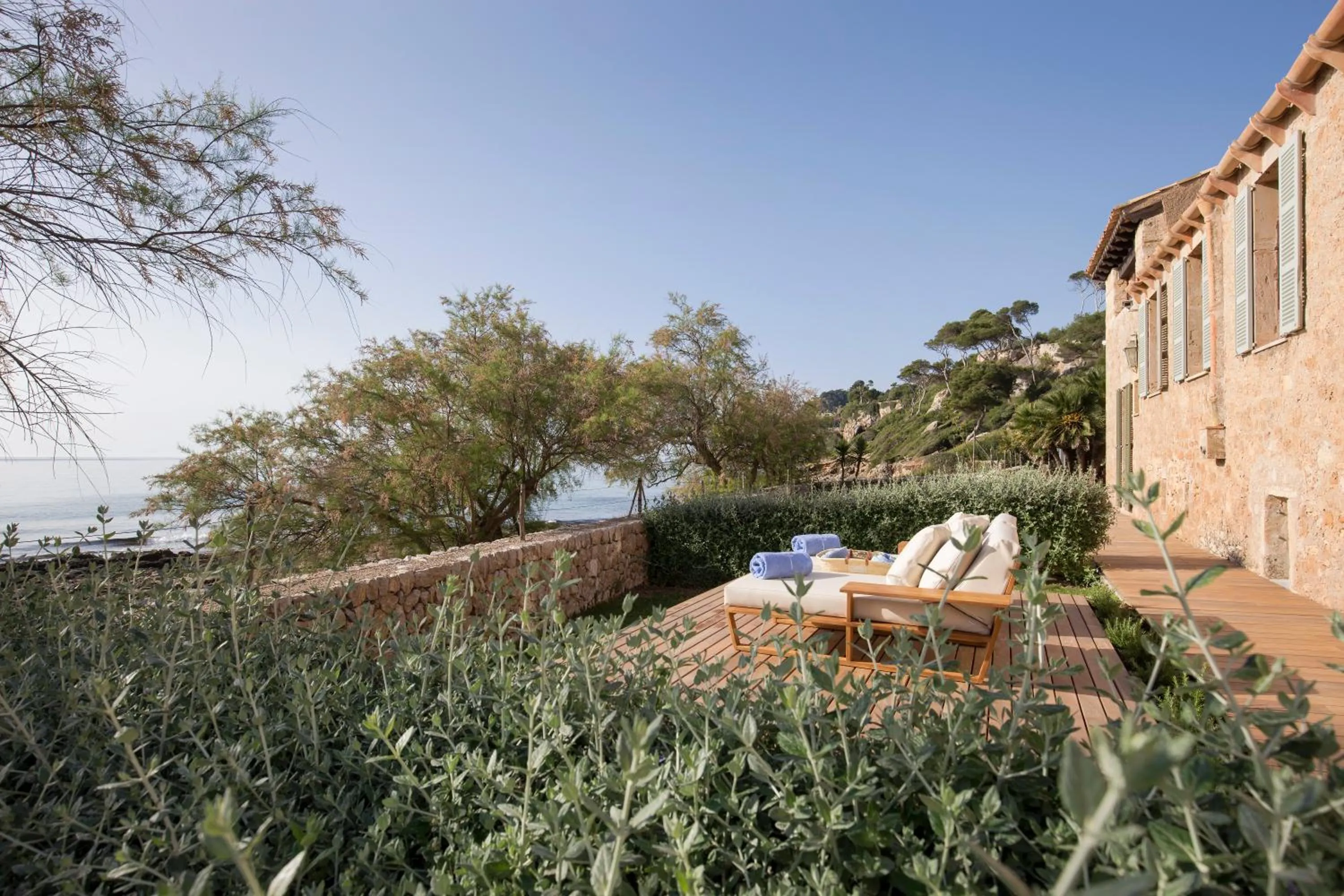 Balcony/Terrace in Can Simoneta - Adults Only