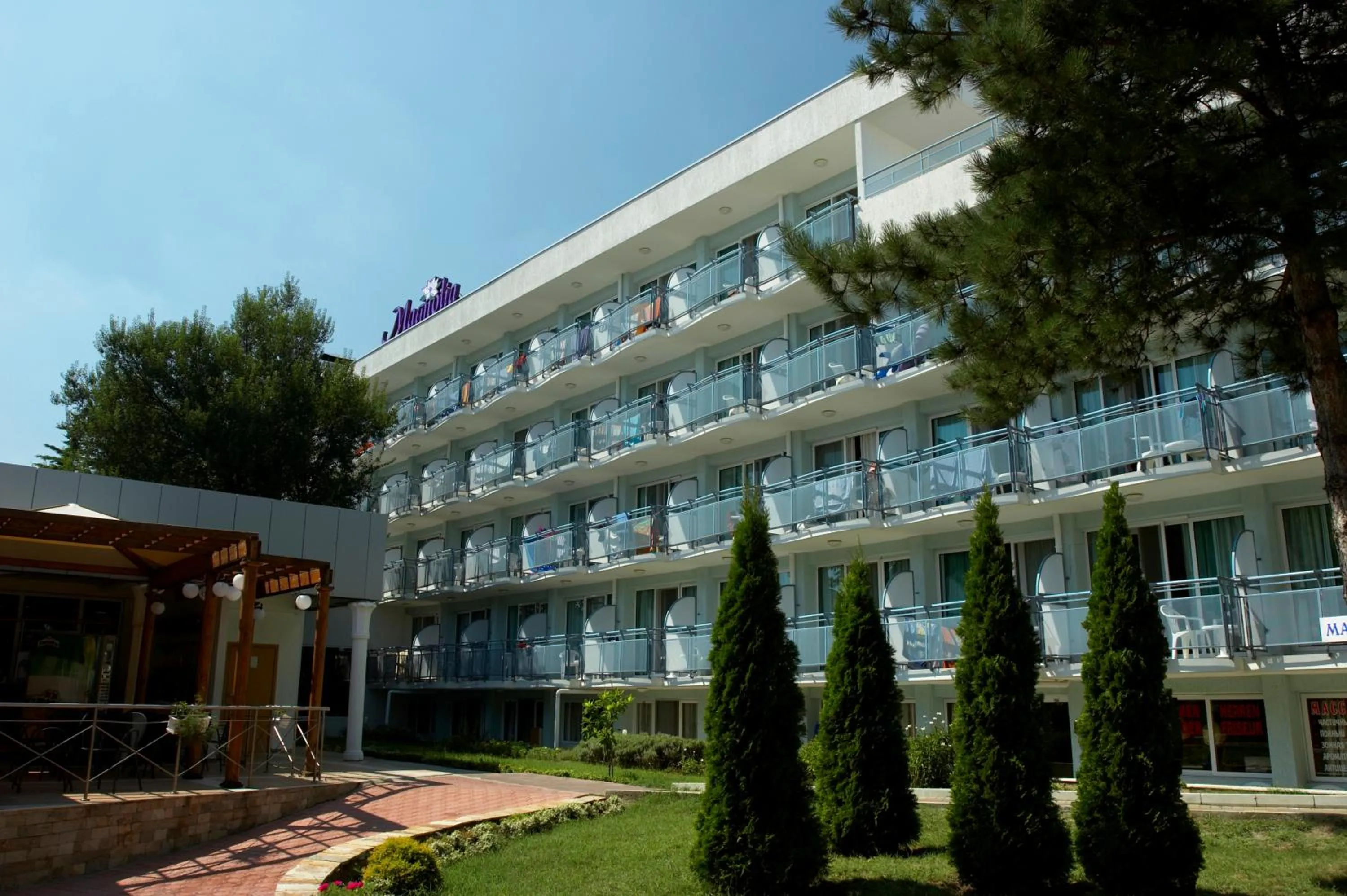 Facade/entrance in Hotel Magnolia