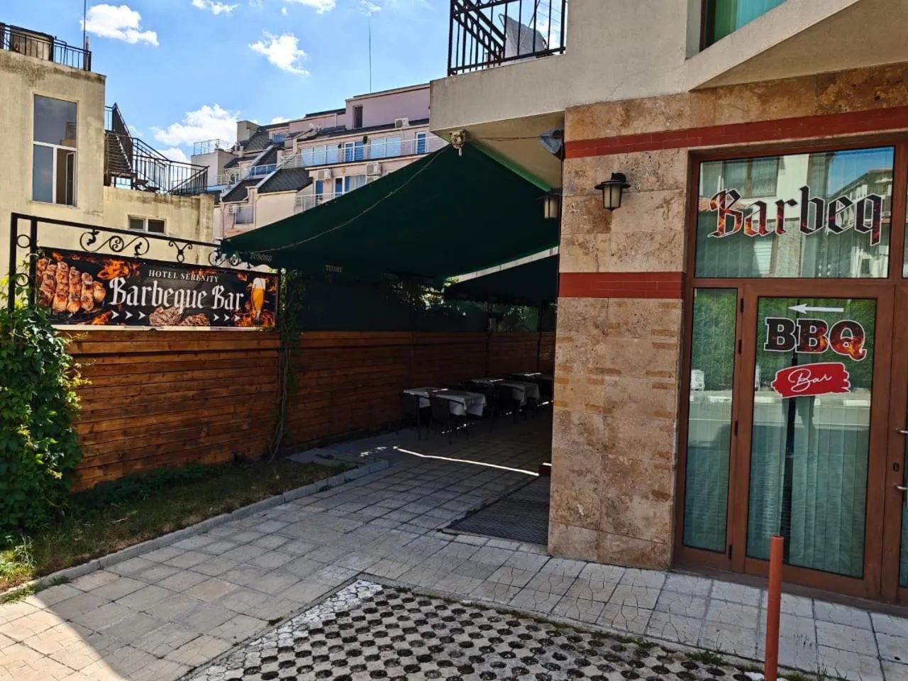 Property building in Serenity Hotel