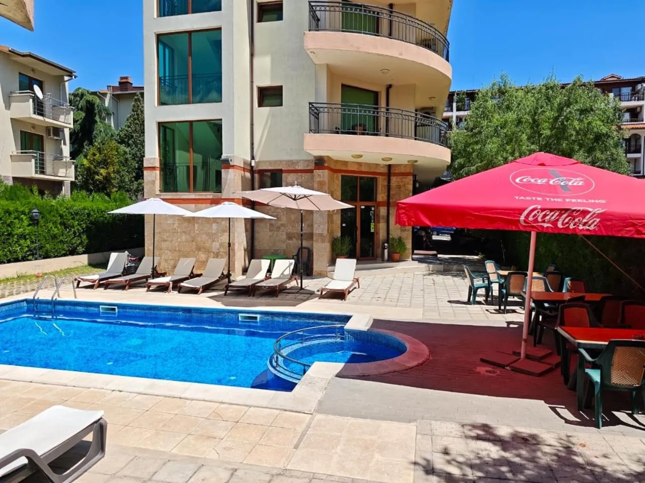 Property building in Serenity Hotel