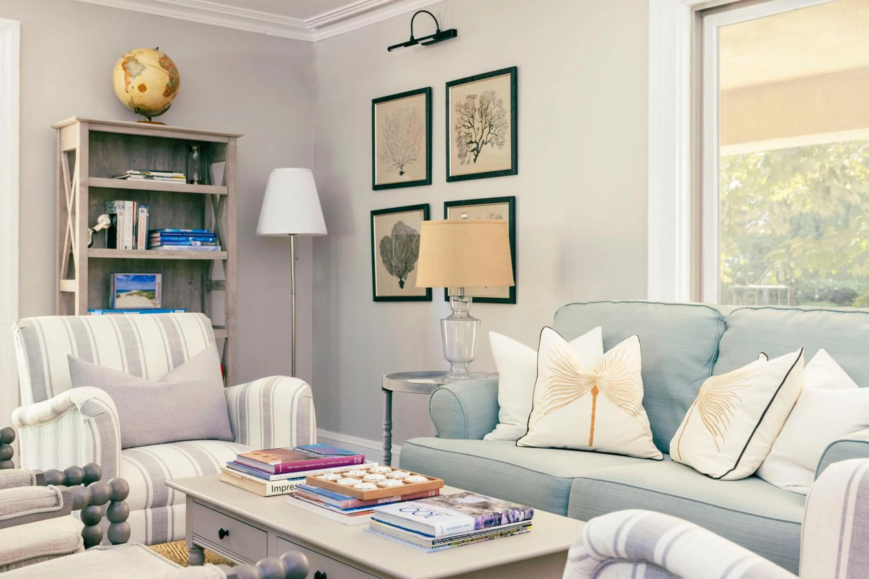 Living room in The Villa Bed and Breakfast