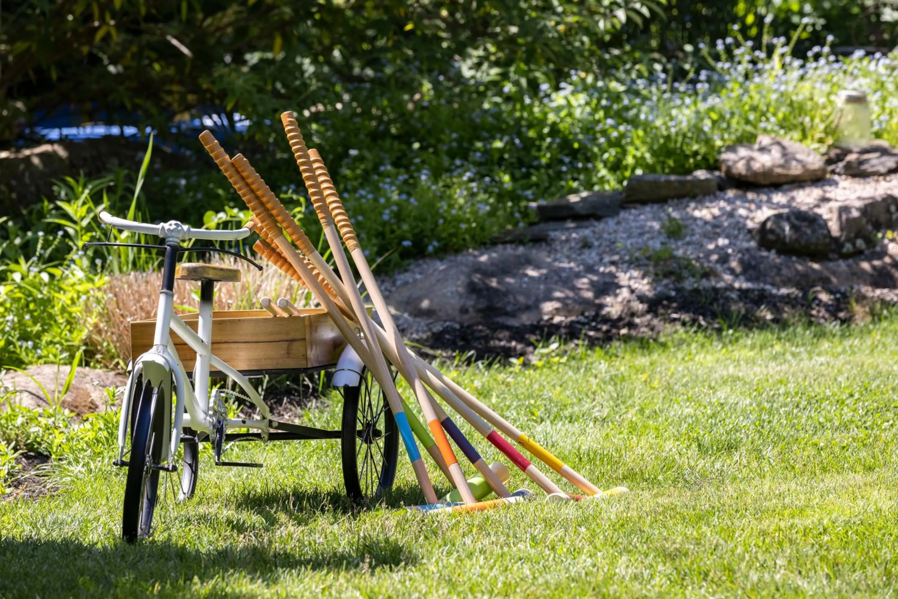 Garden in The Villa Bed and Breakfast