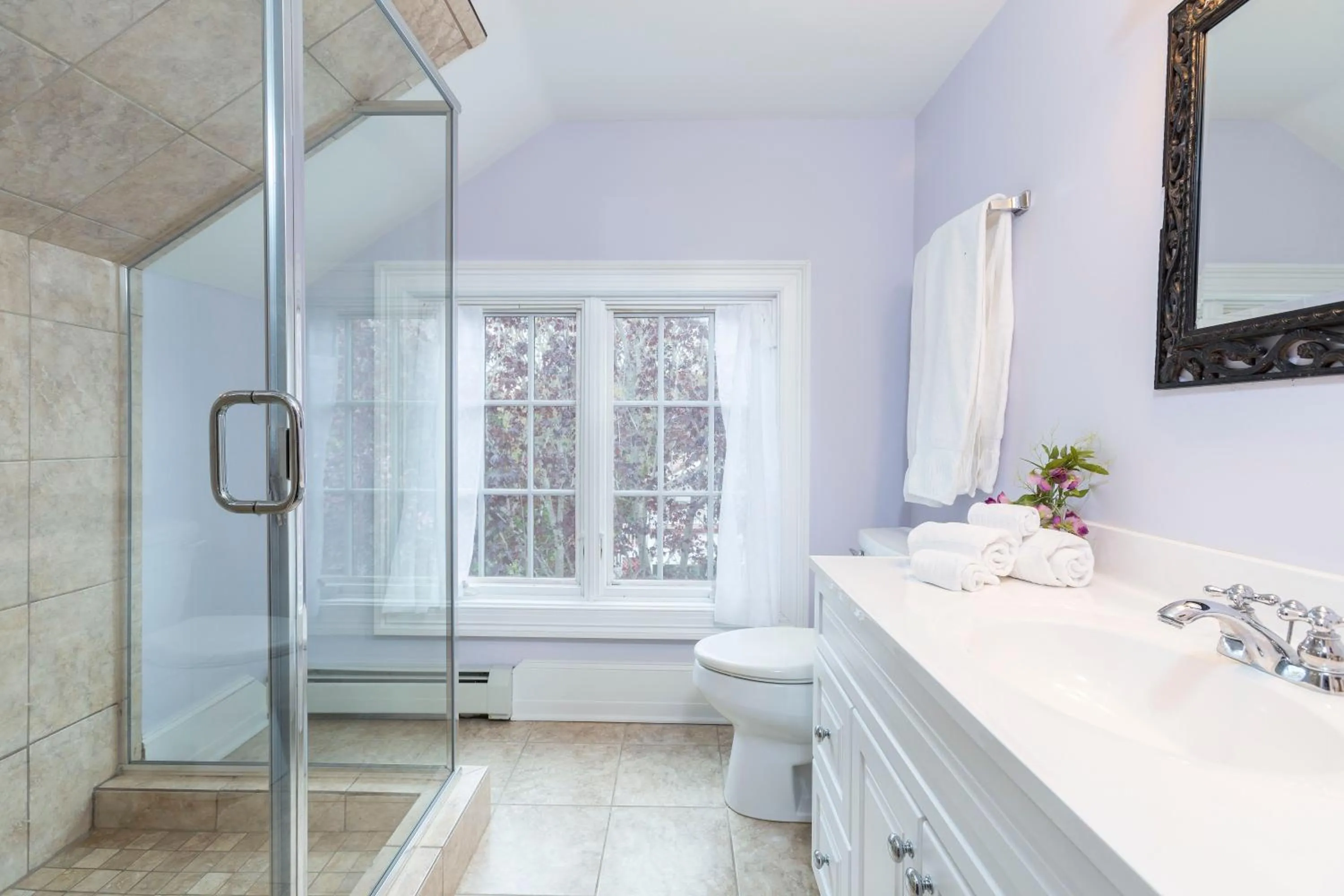 Shower in The Villa Bed and Breakfast