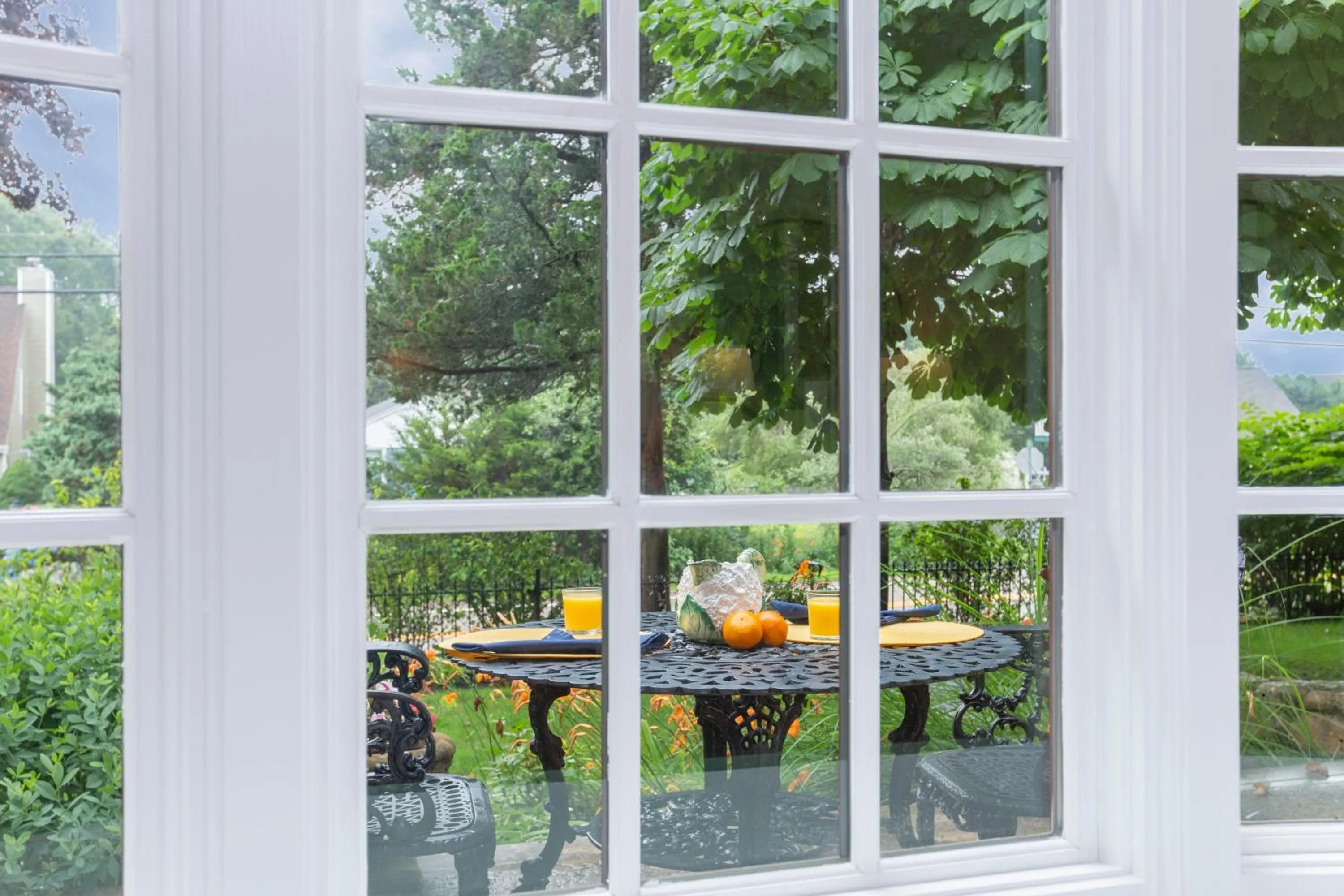Patio in The Villa Bed and Breakfast