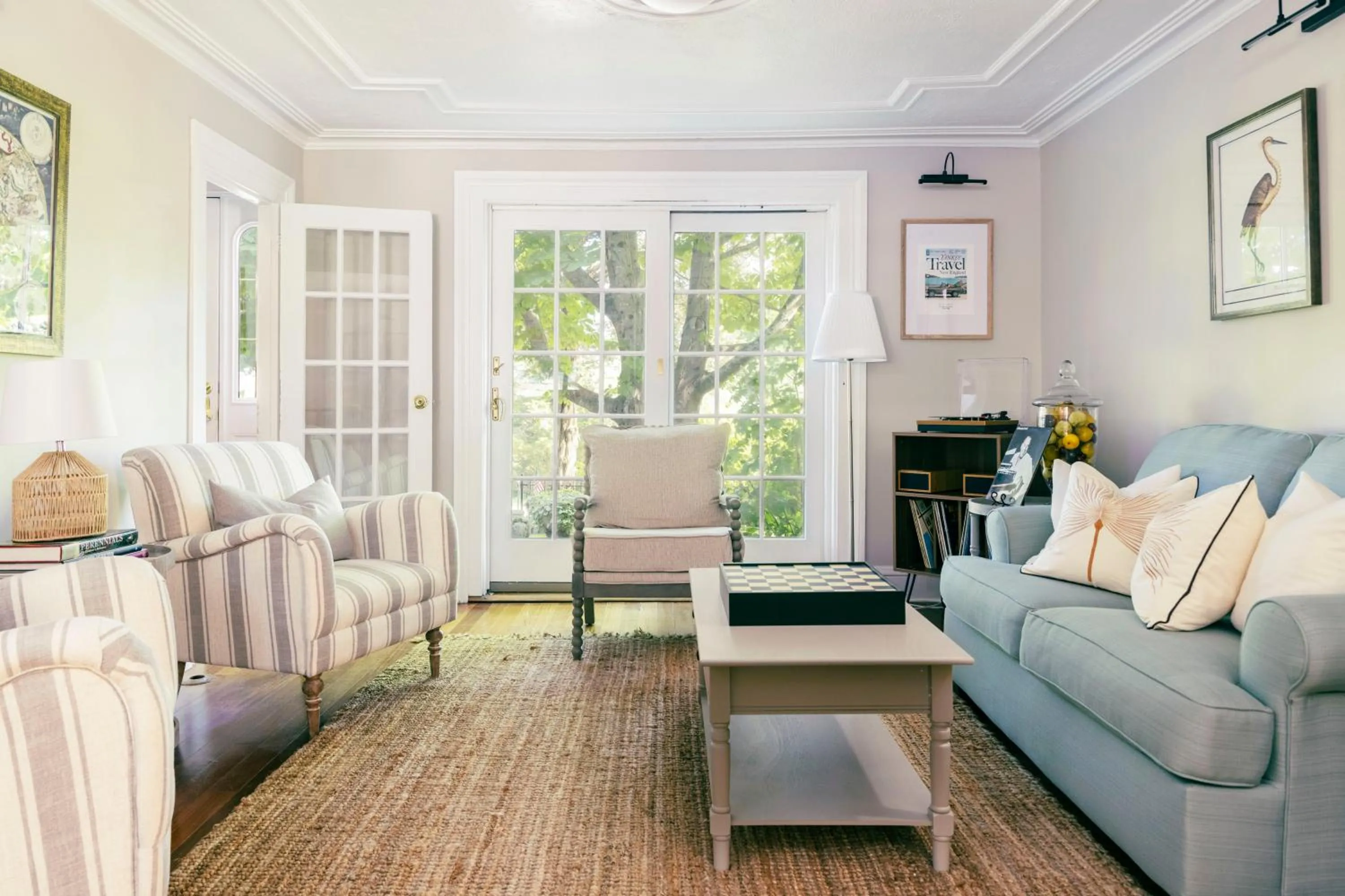 Living room in The Villa Bed and Breakfast