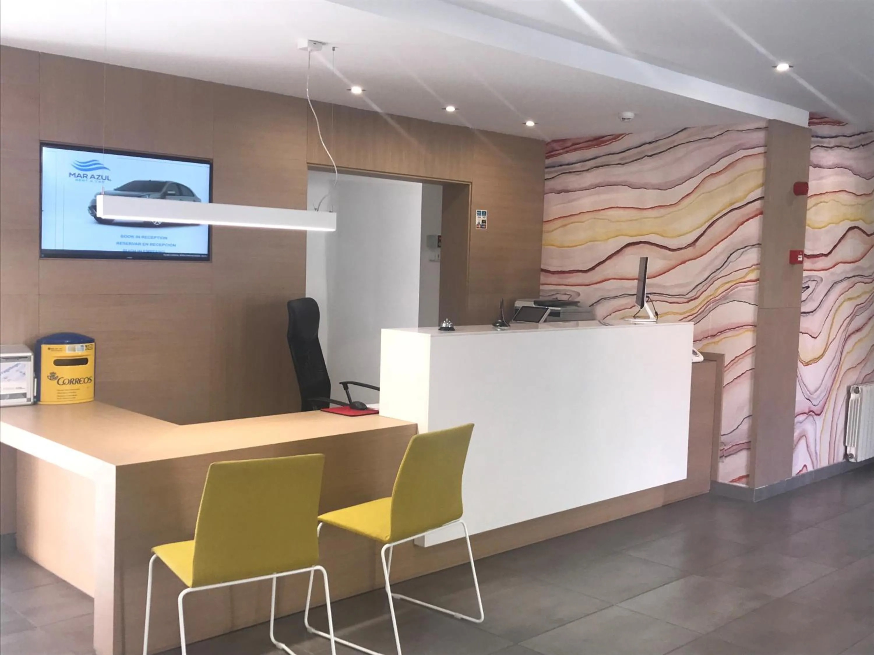 Lobby or reception in Hotel Morlans