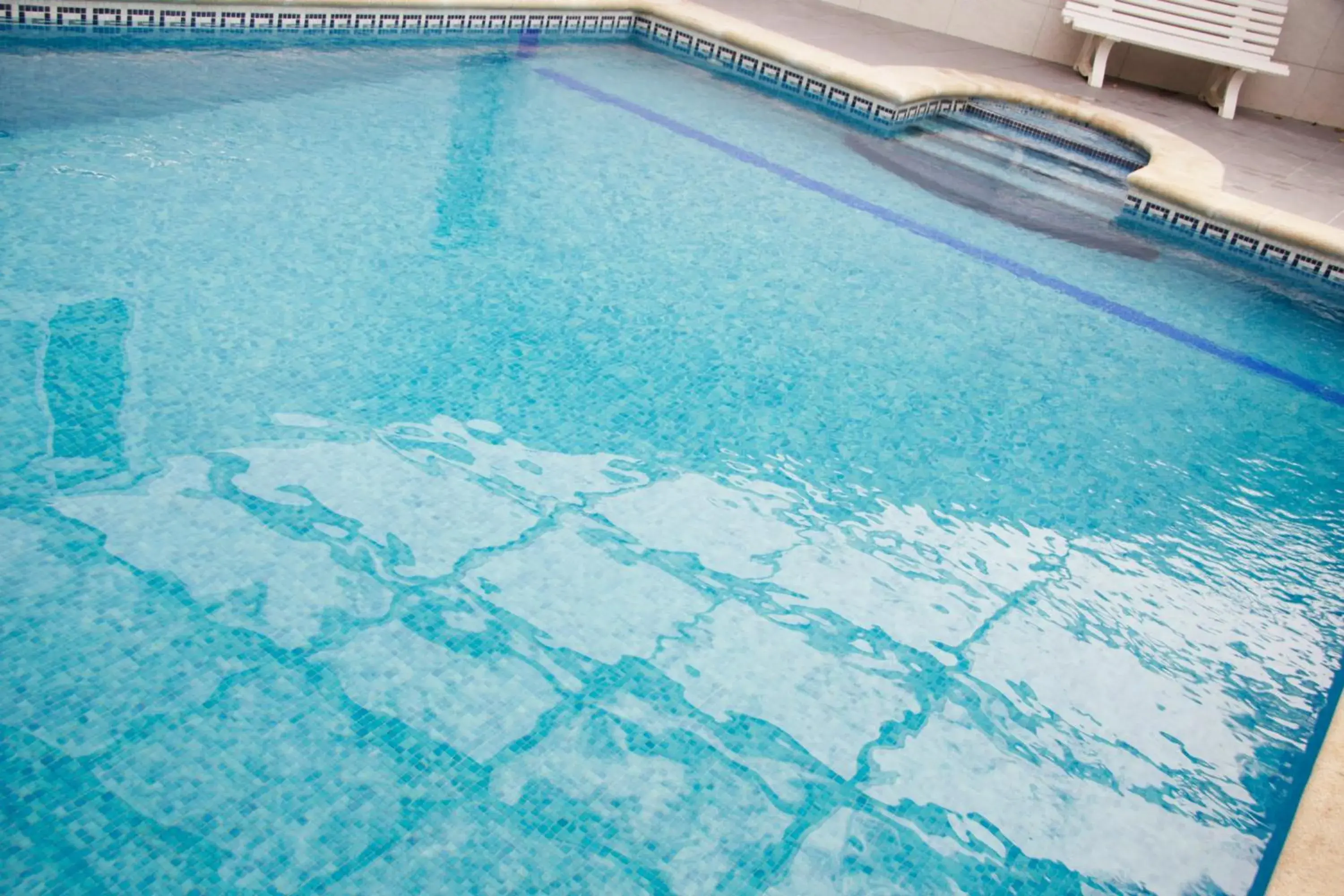 Swimming pool in Hotel Morlans Swimming pool in Hotel Morlans