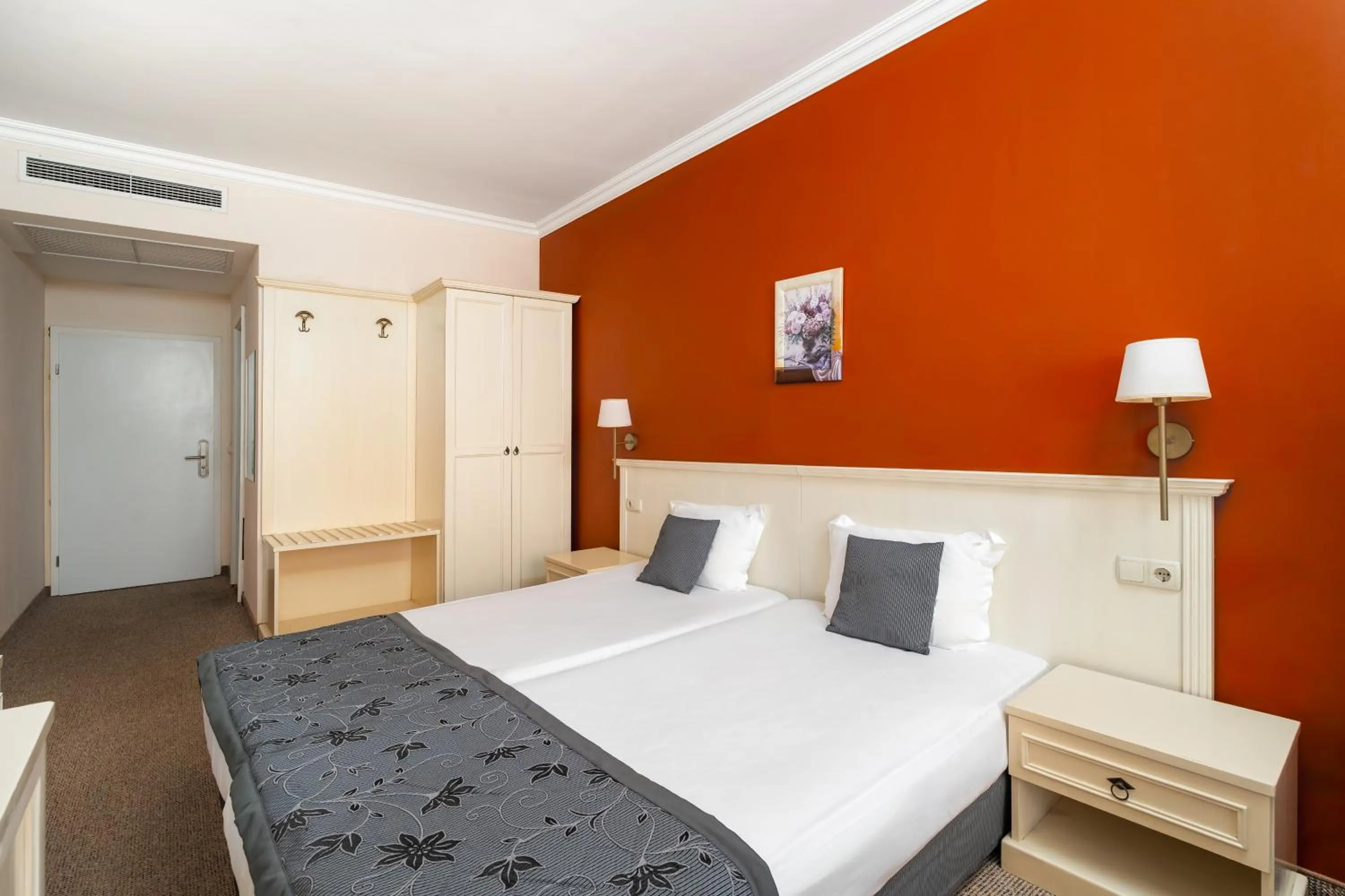 Bed in Festa Pomorie Resort