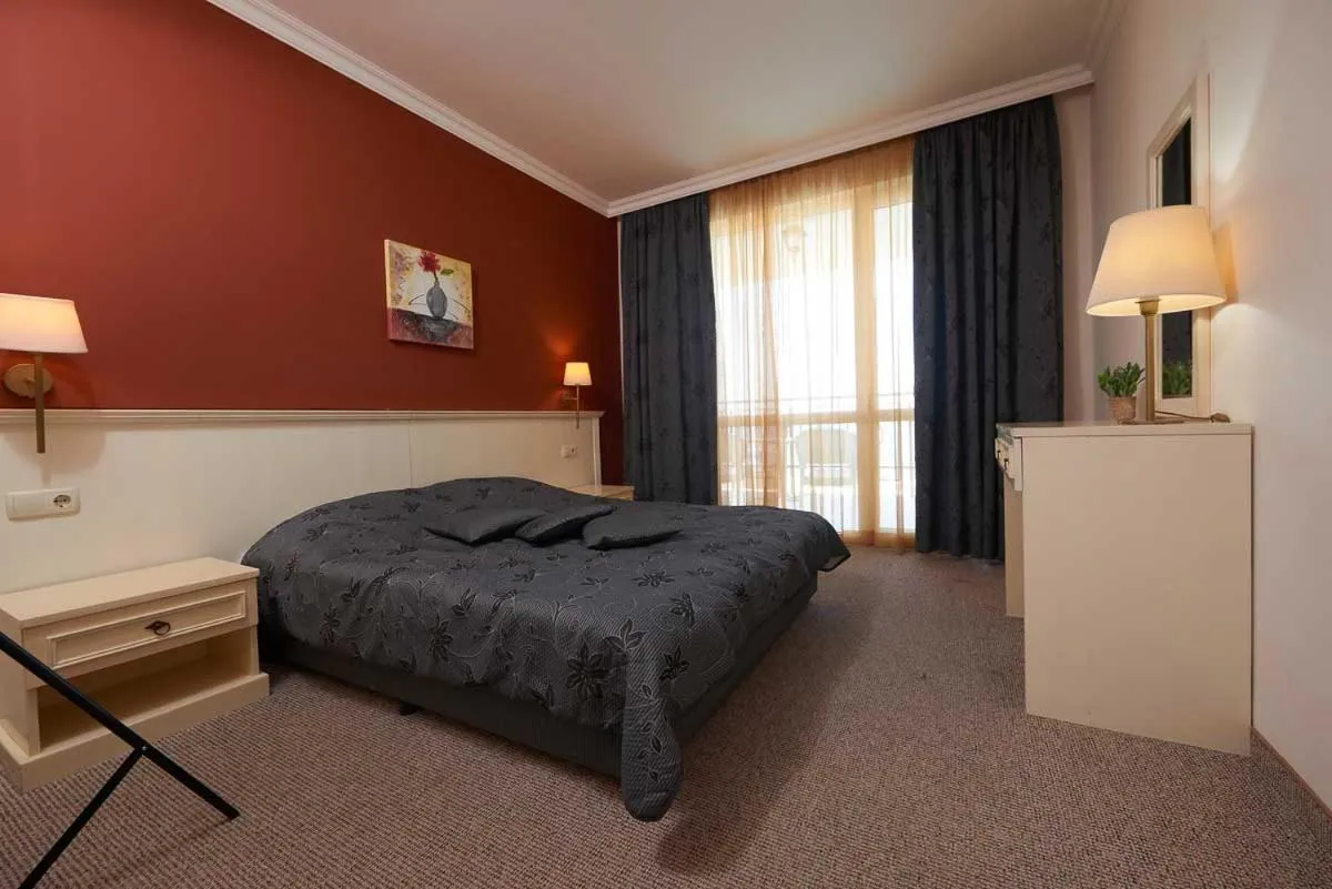 Bed in Festa Pomorie Resort