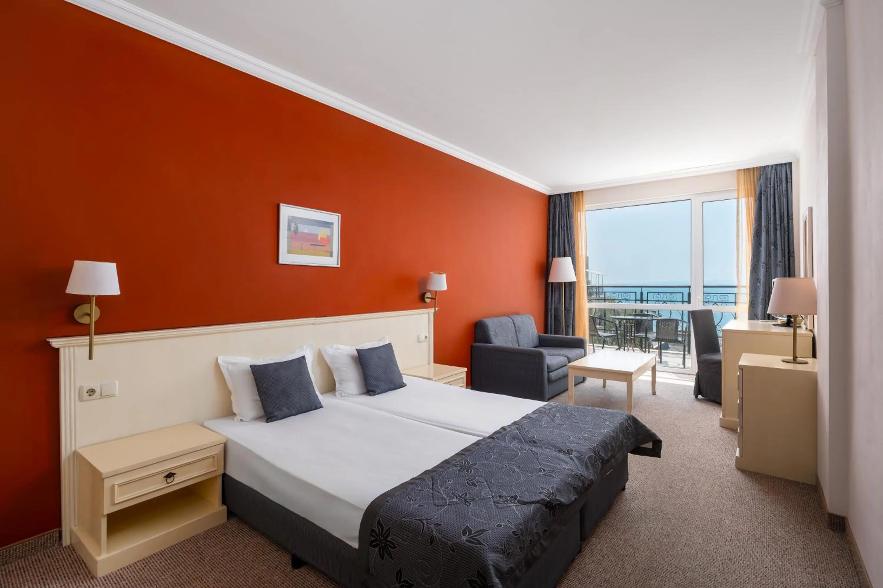 Photo of the whole room, Bed in Festa Pomorie Resort