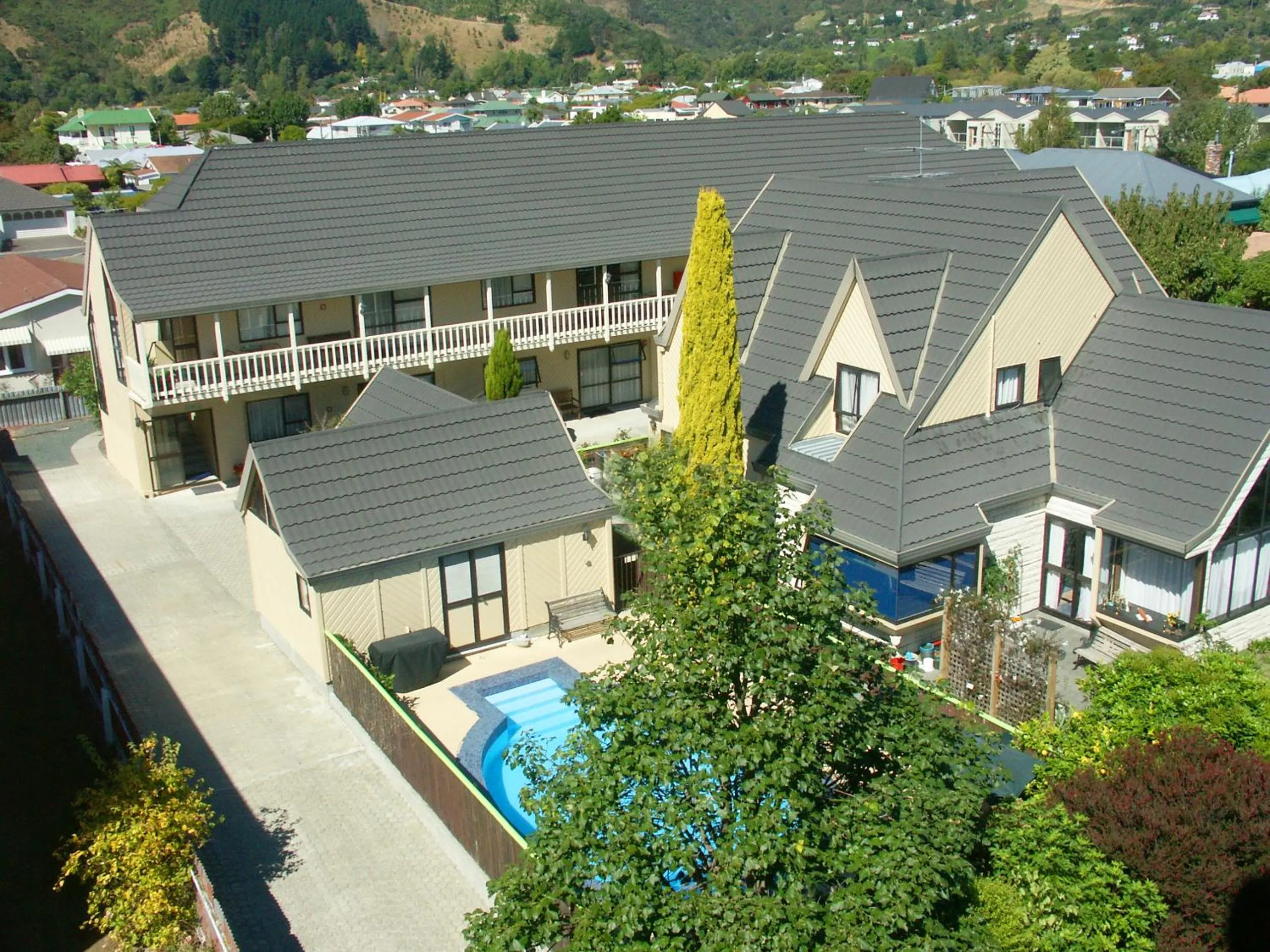 Bird's eye view in Kings Gate Motel