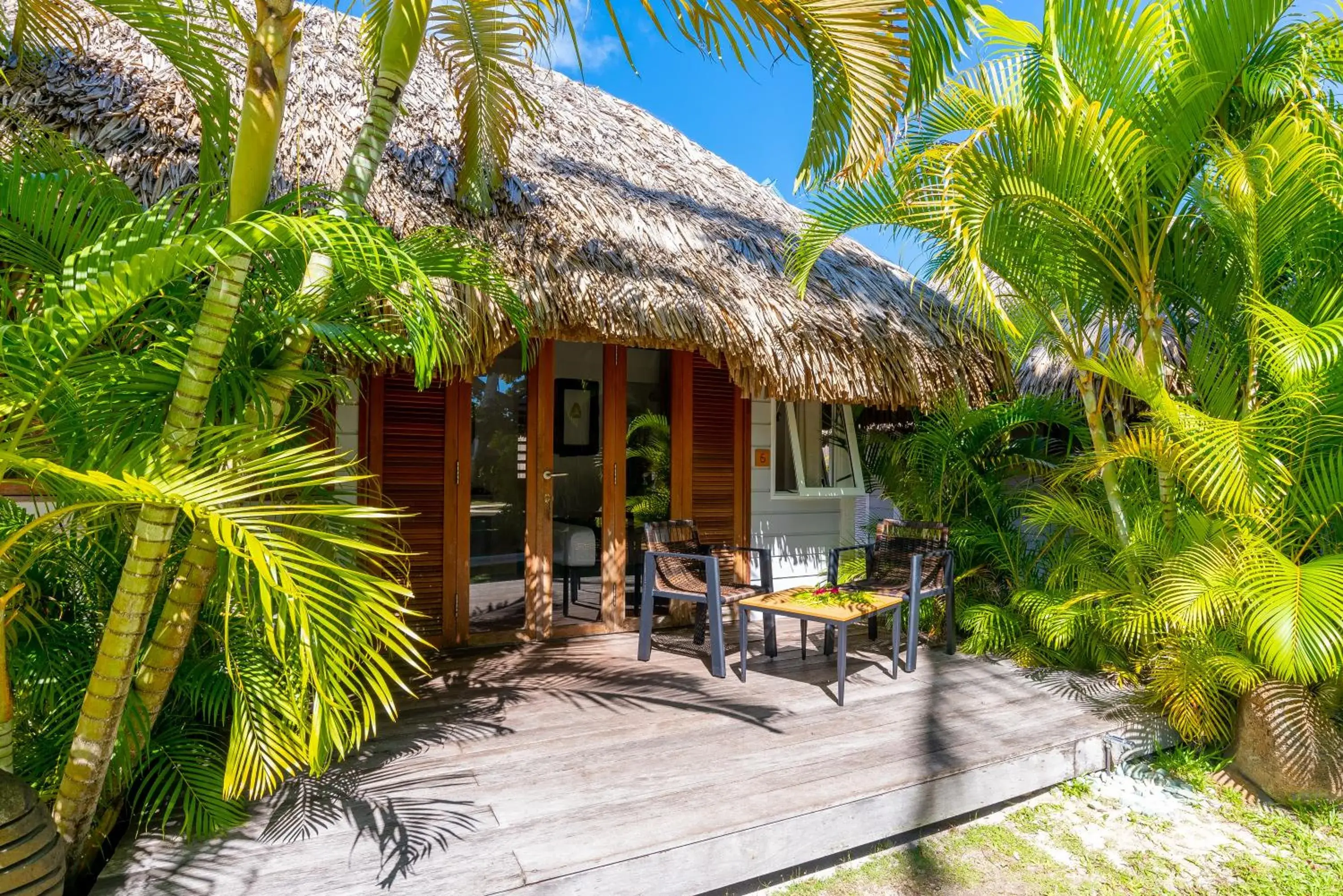 Bungalow with Garden View - single occupancy in Moorea Beach Lodge Bungalow with Garden View - single occupancy in Moorea Beach Lodge