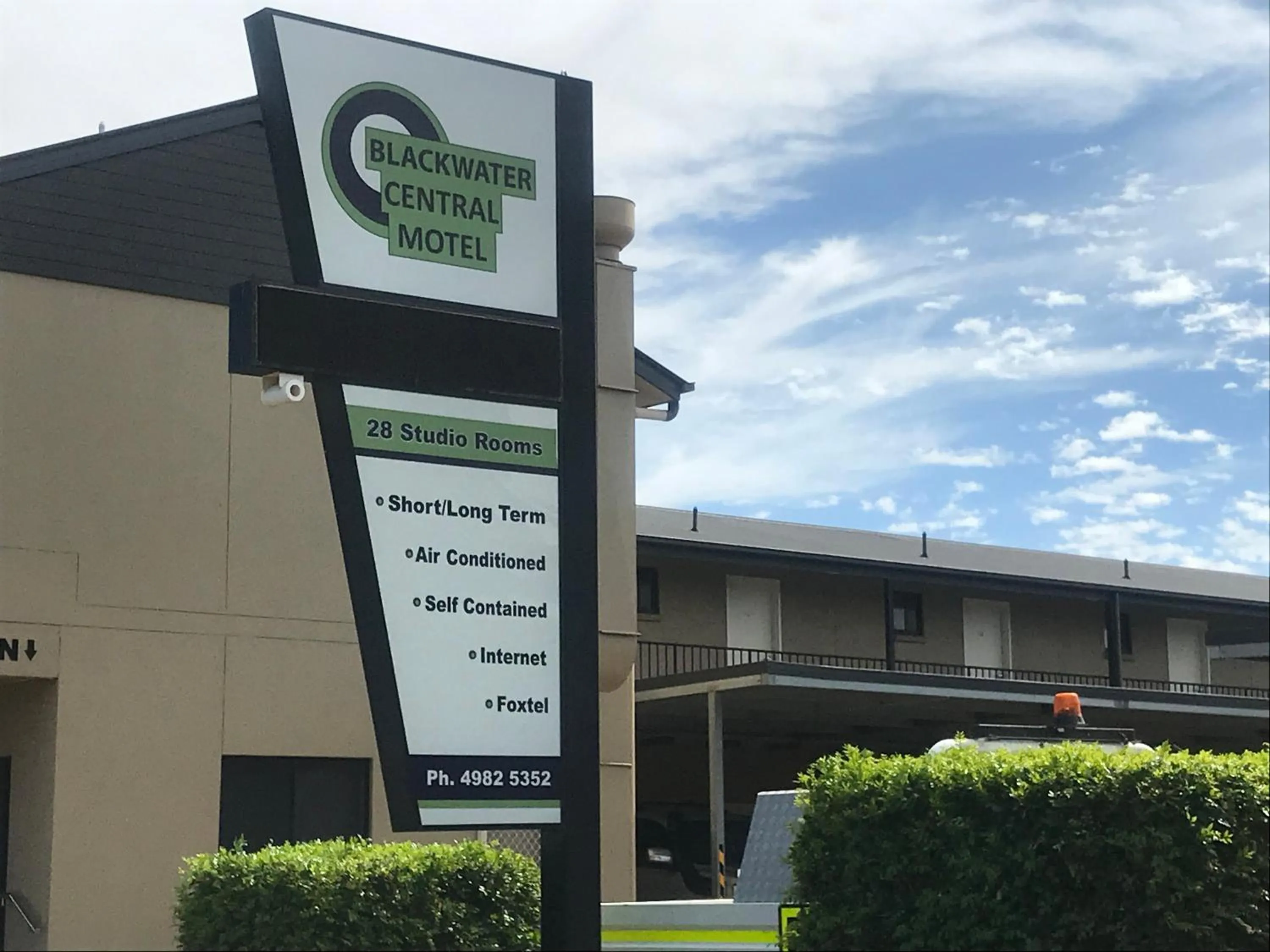 Facade/entrance in Blackwater Central Motel