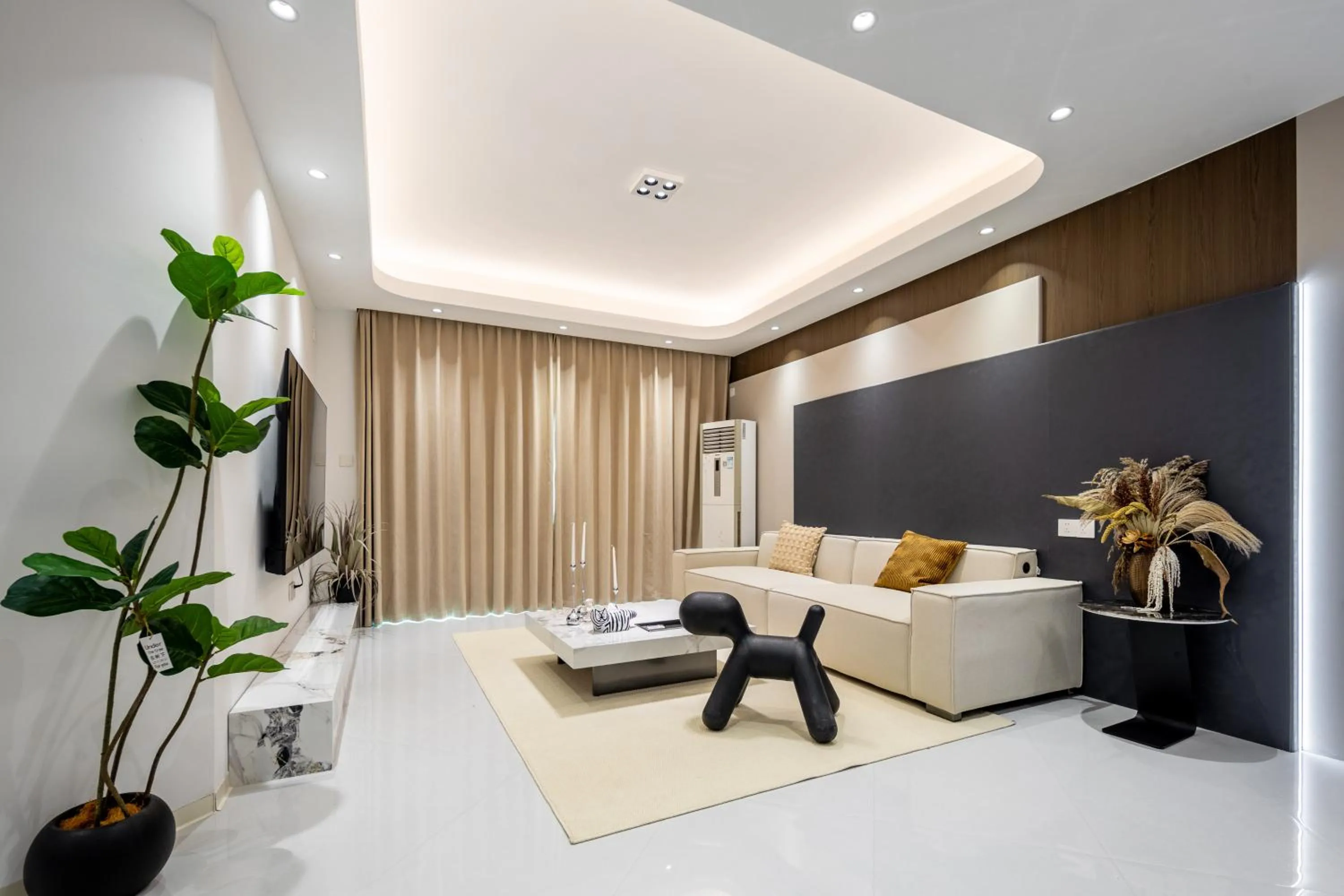 Living room in Sanya Sun Seaview Apartment
