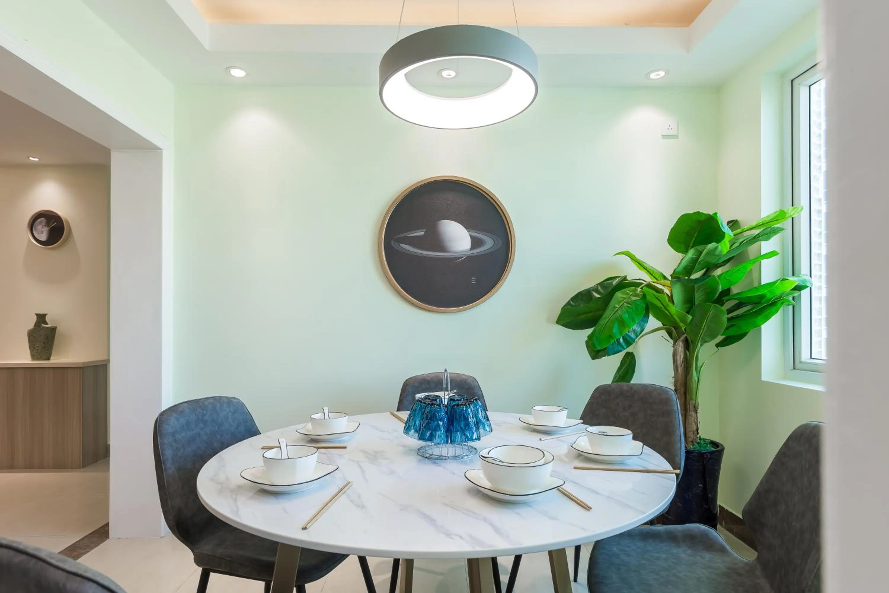 Dining area in Sanya Sun Seaview Apartment