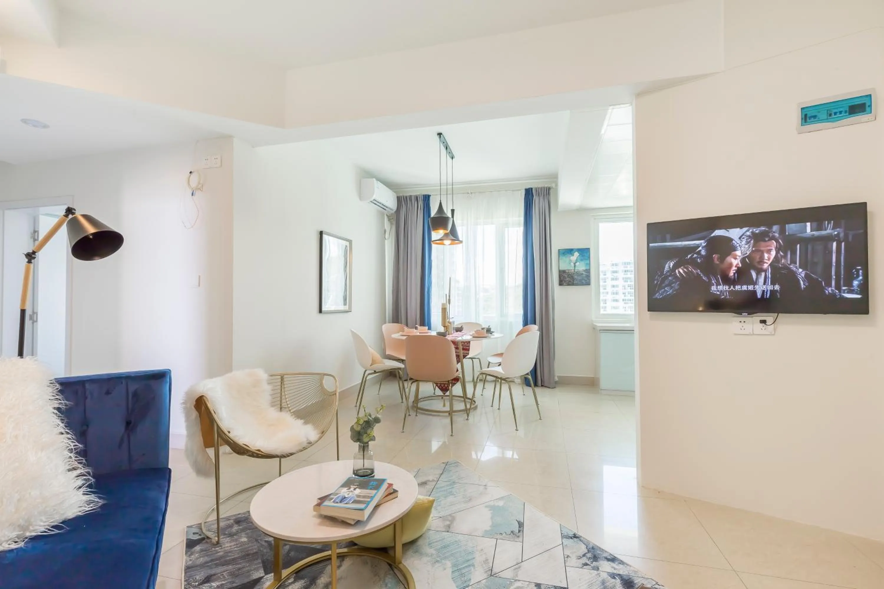 Living room in Sanya Sun Seaview Apartment