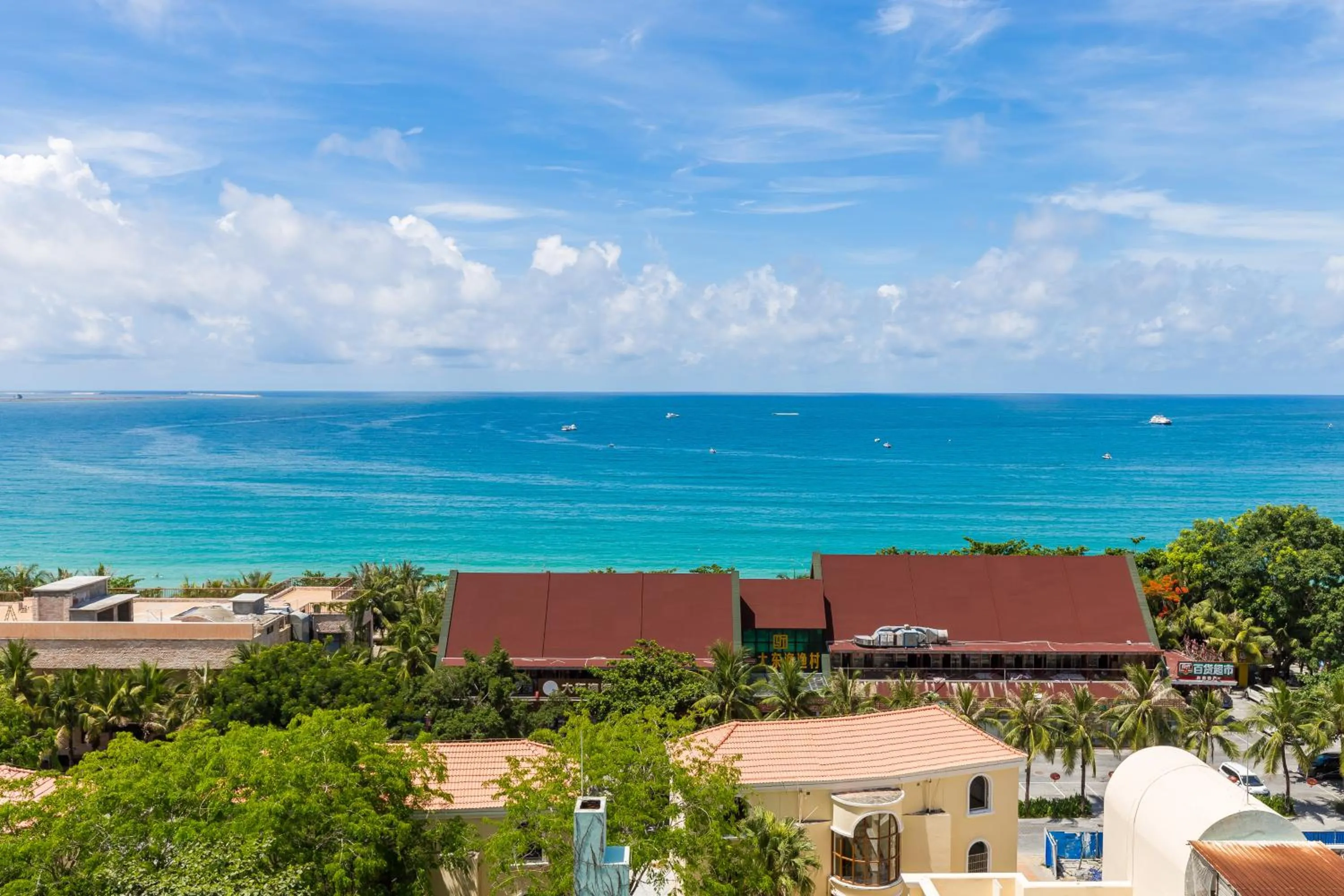 Sea view in Sanya Sun Seaview Apartment