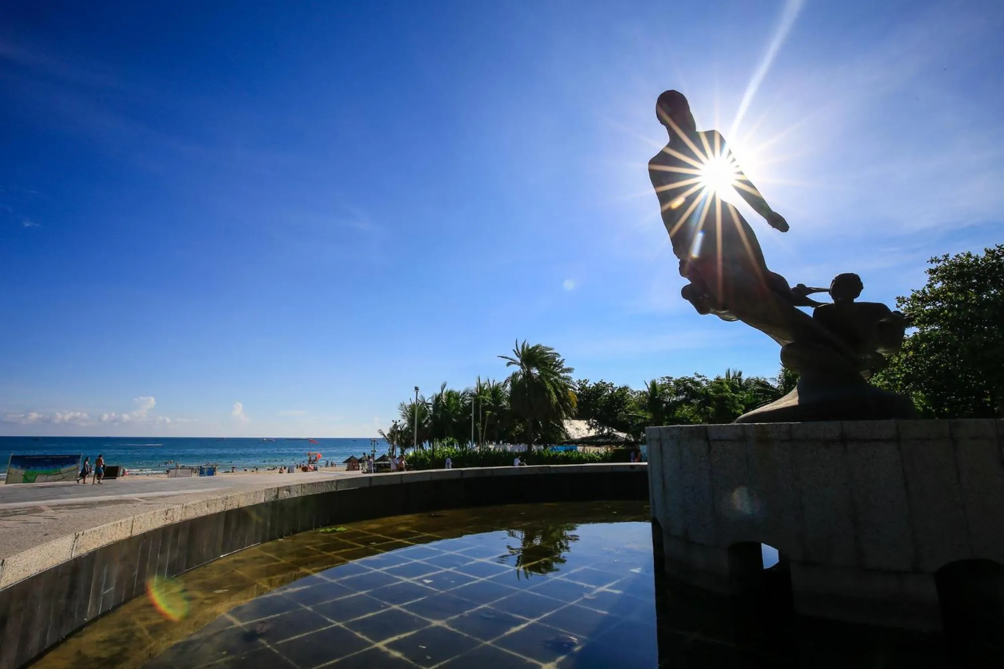 Nearby landmark in Sanya Sun Seaview Apartment