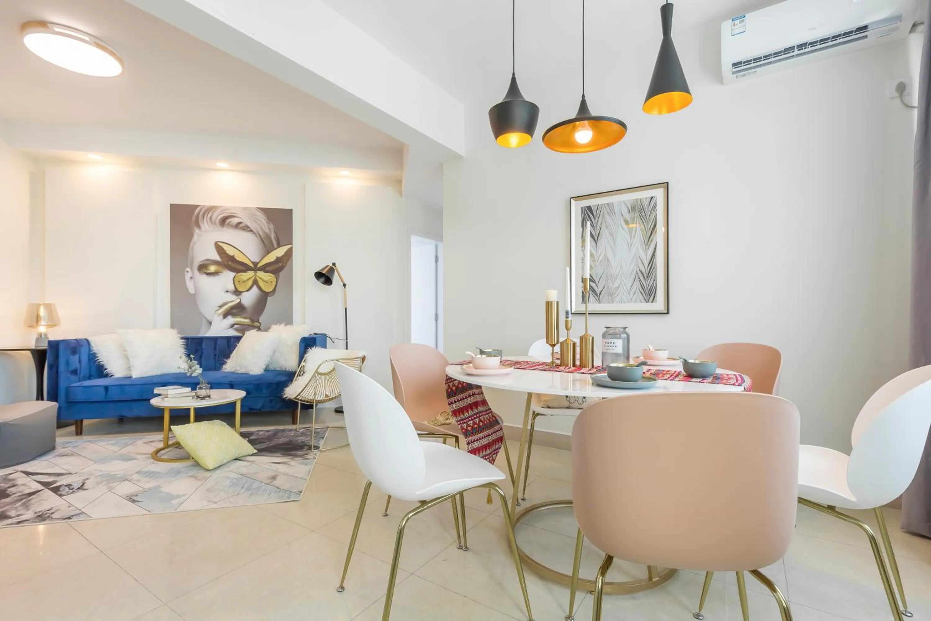 Living room in Sanya Sun Seaview Apartment