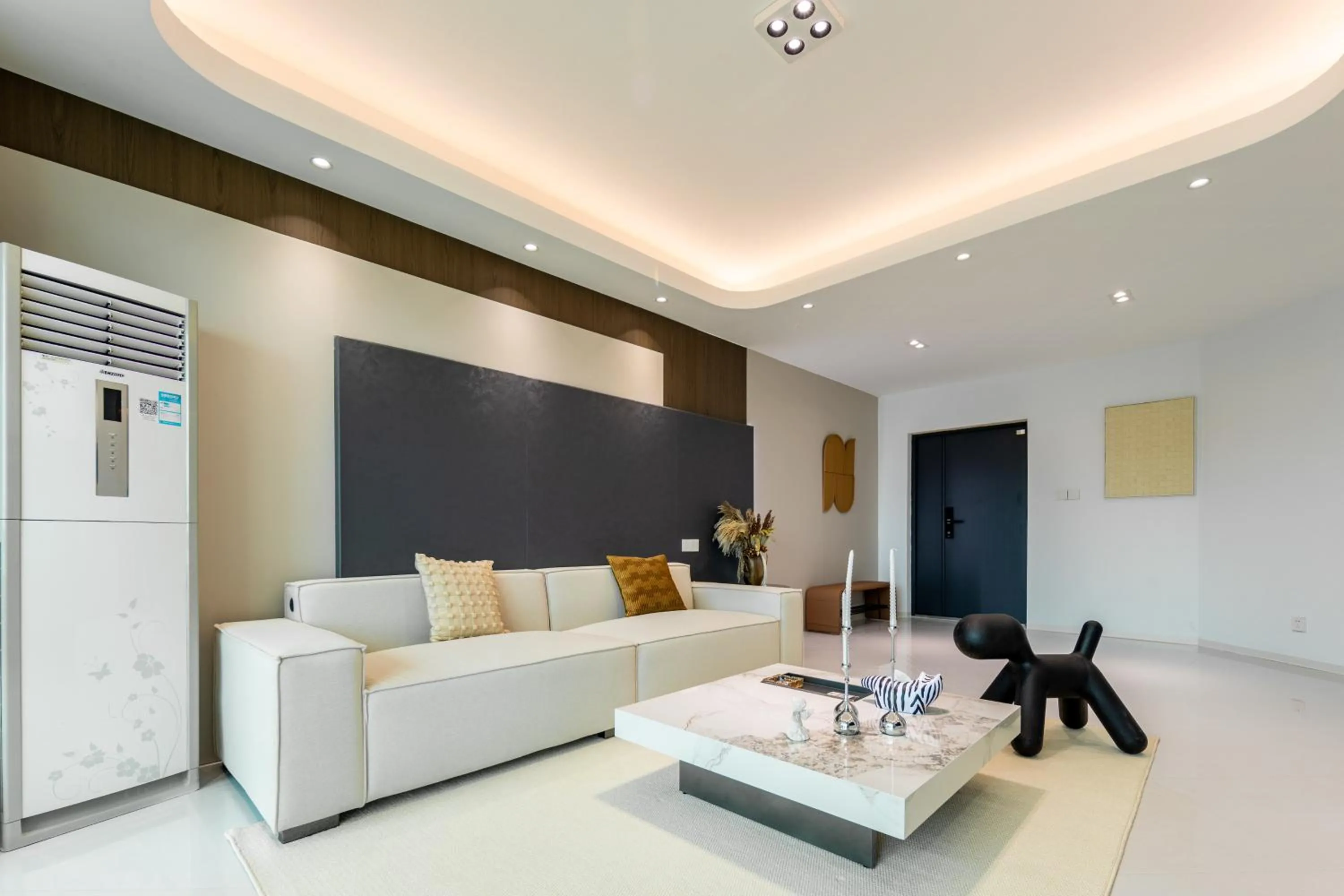 Living room in Sanya Sun Seaview Apartment