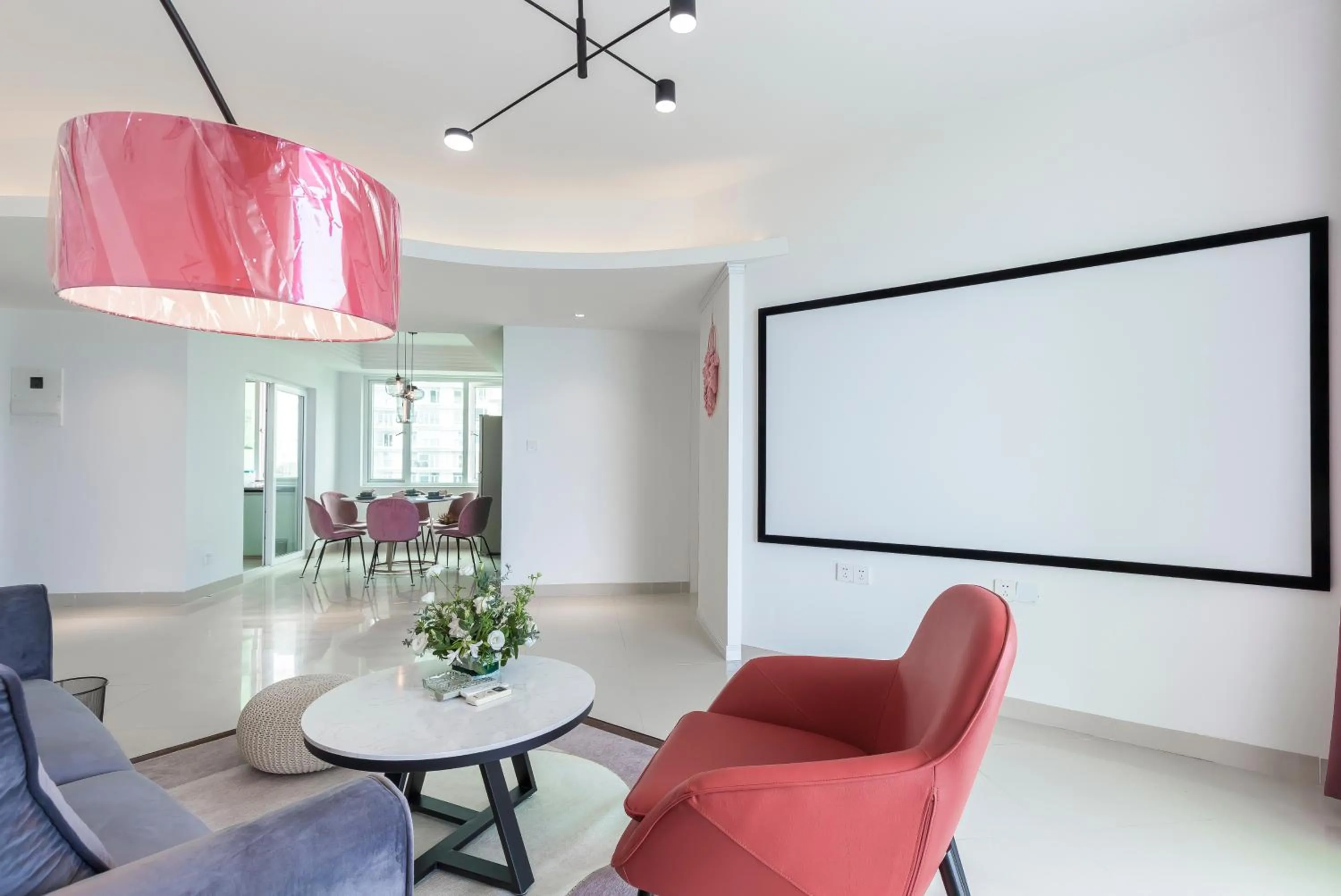 TV and multimedia in Sanya Sun Seaview Apartment