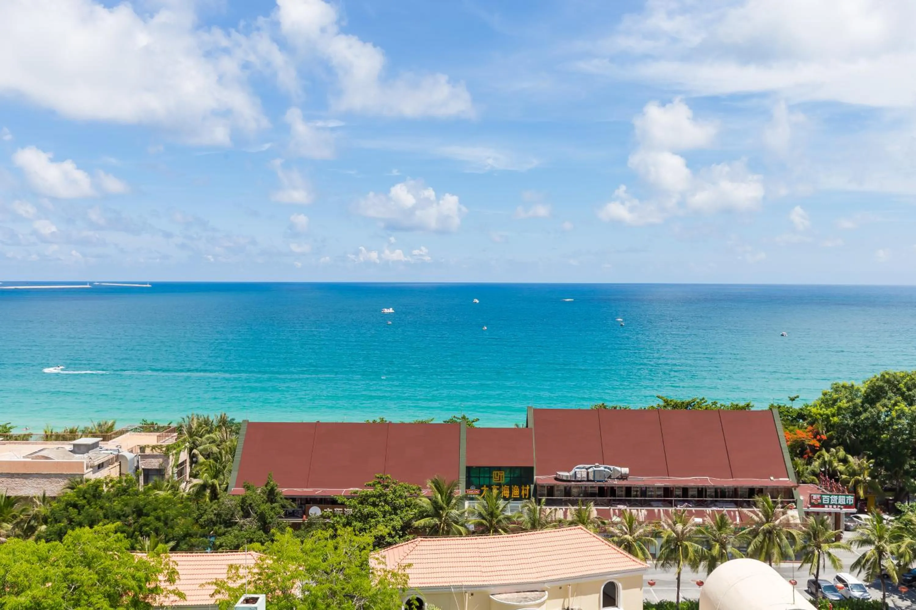 Sea view in Sanya Sun Seaview Apartment