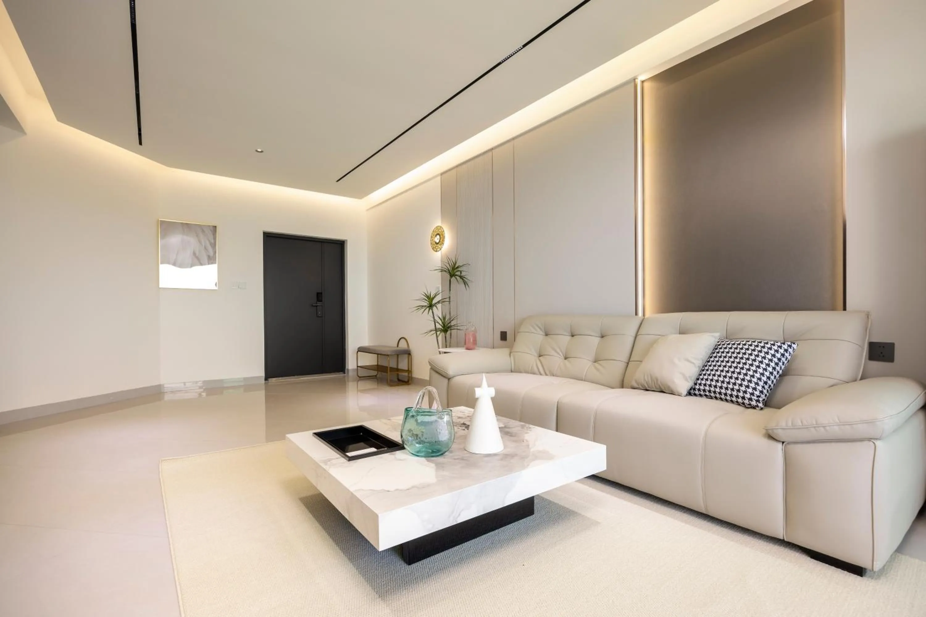 Living room in Sanya Sun Seaview Apartment