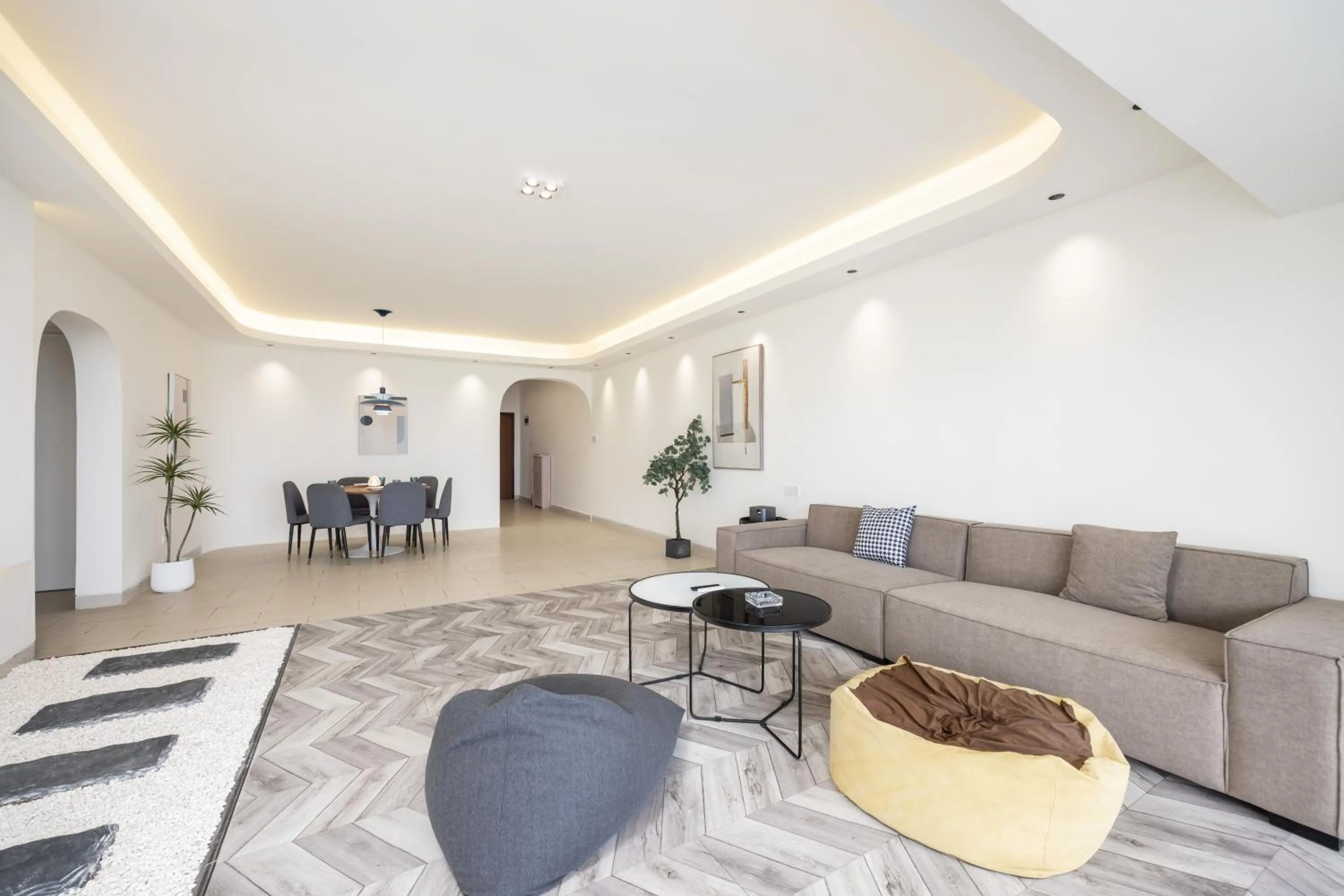 Living room in Sanya Sun Seaview Apartment