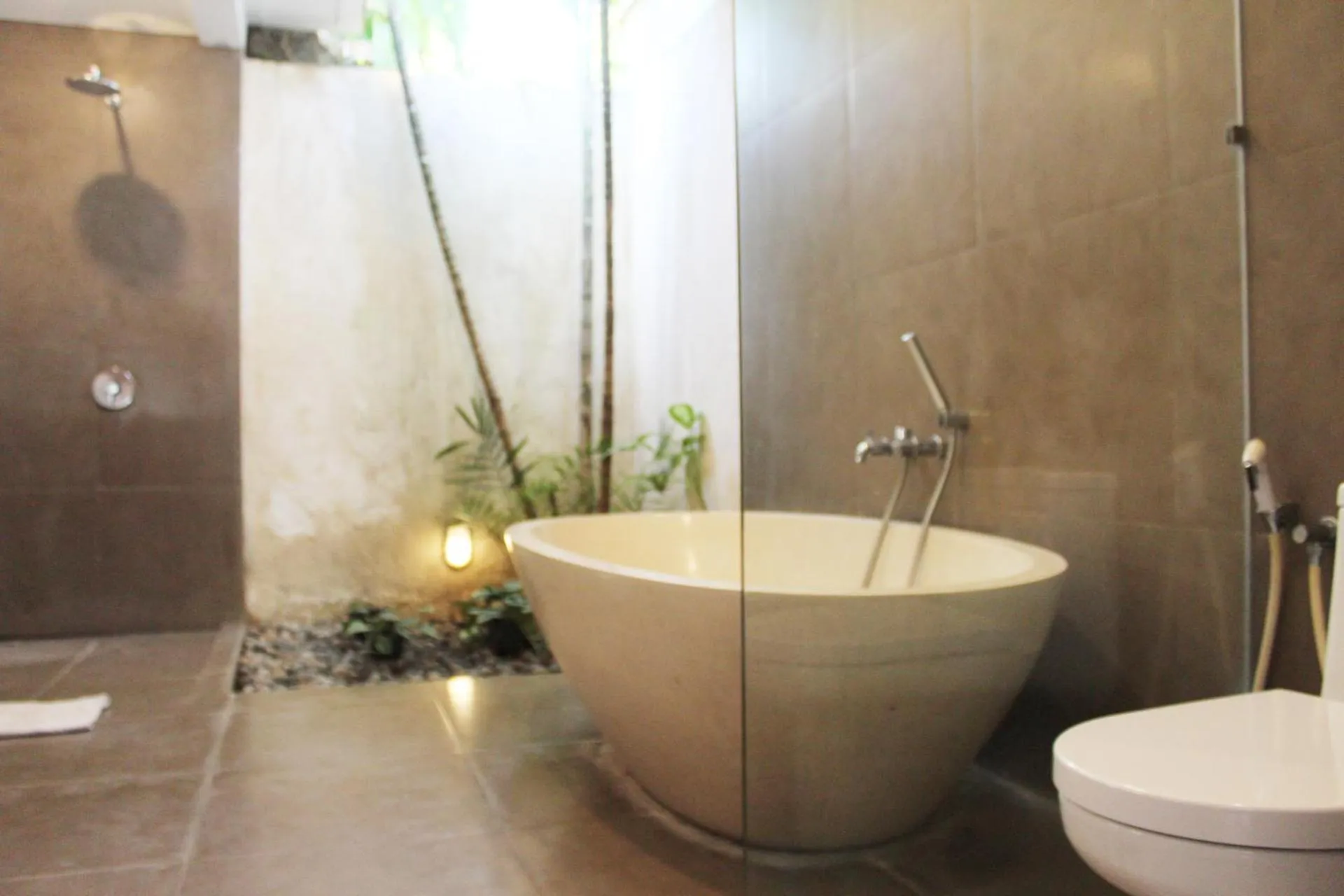 Shower in Villa Kim Seminyak