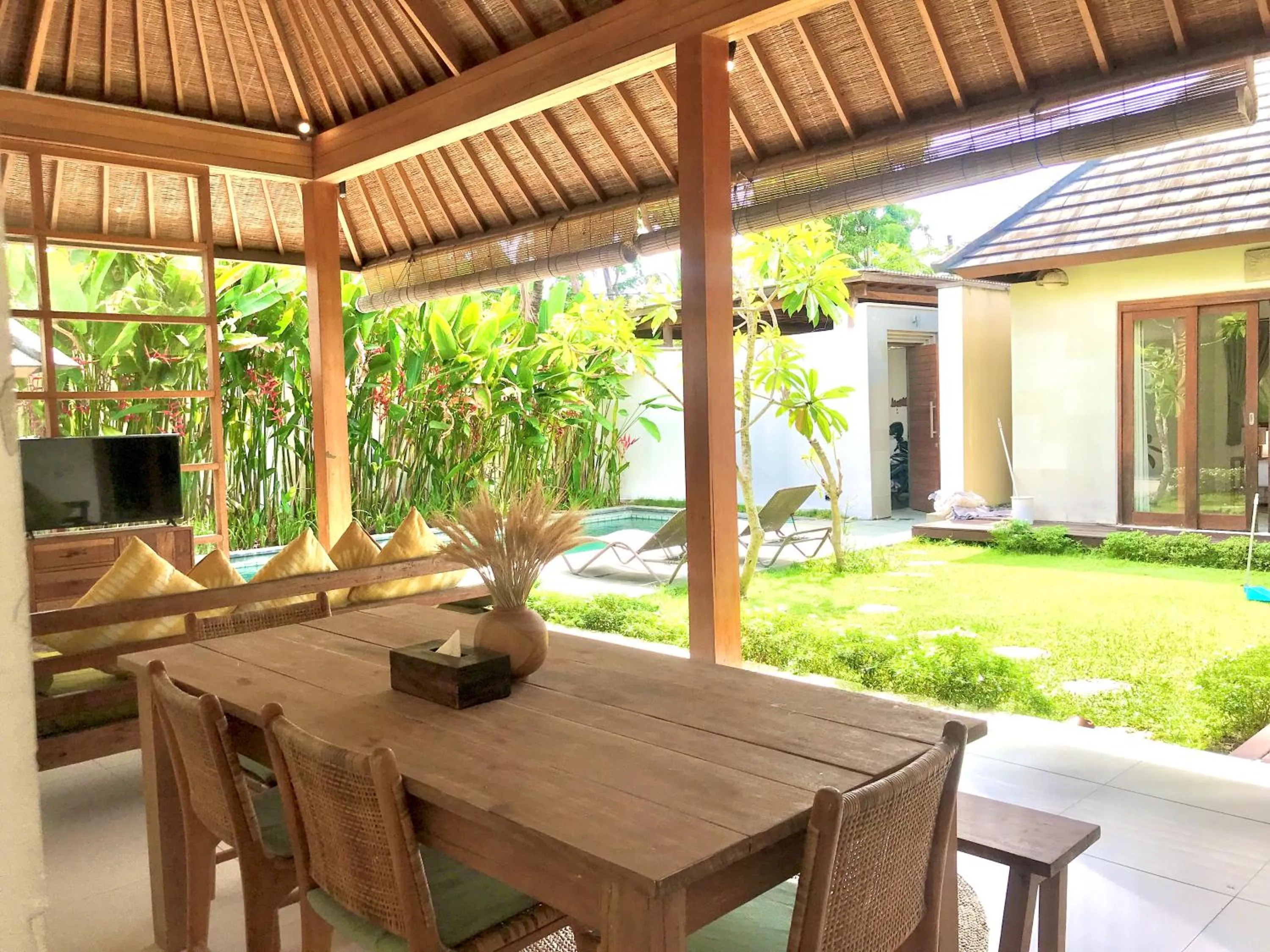 Dining area in Villa Kim Seminyak