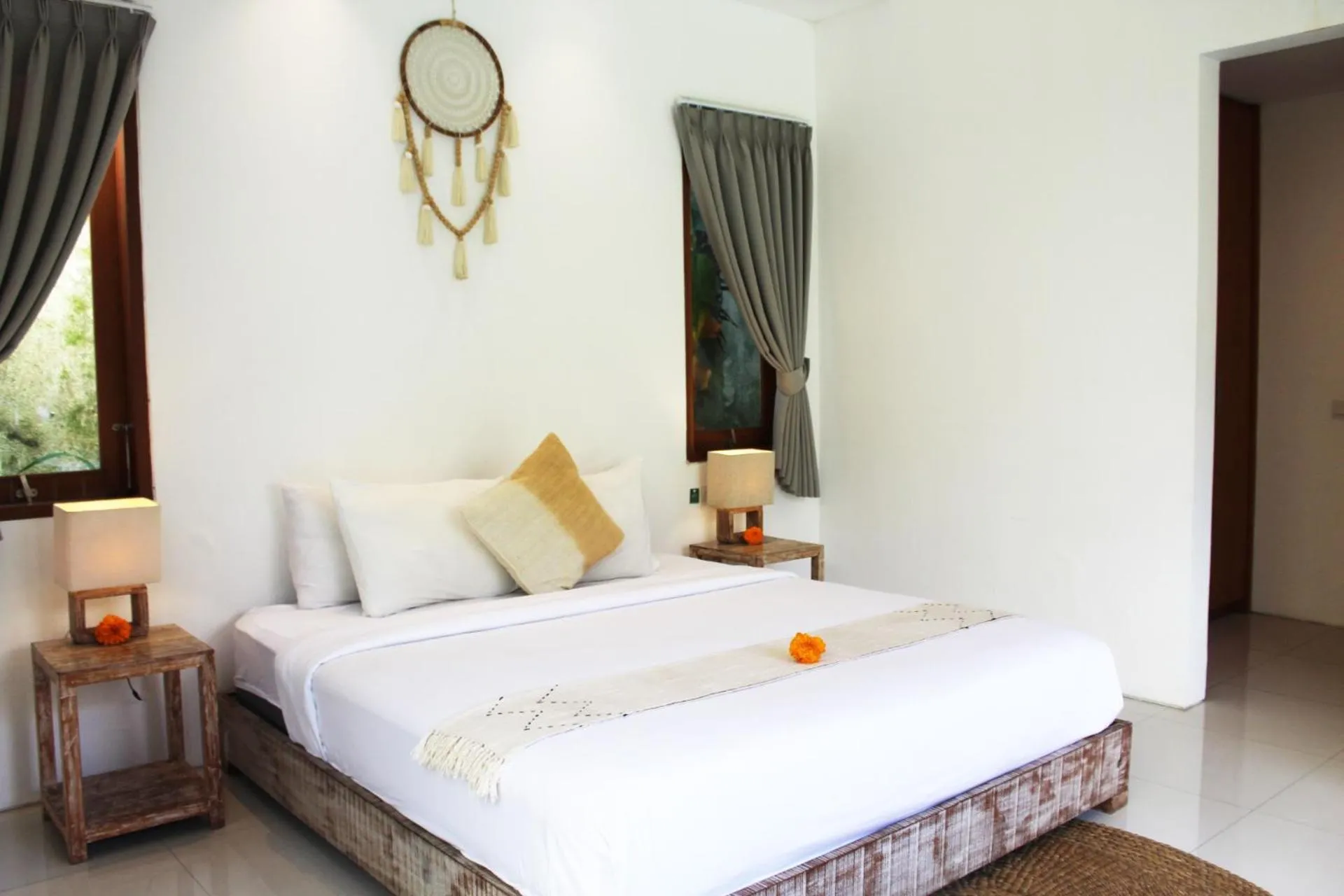 Bed in Villa Kim Seminyak