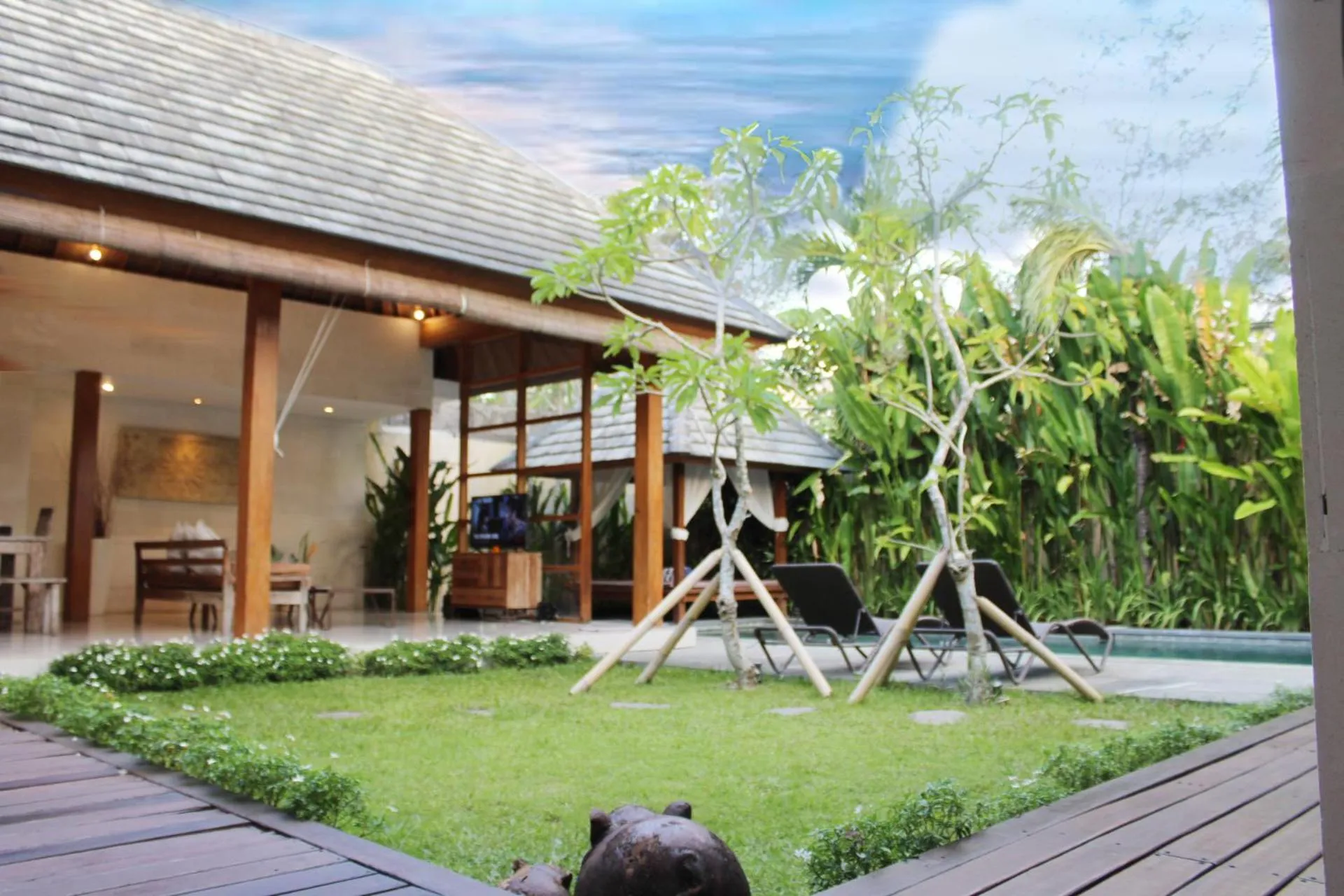 Property building in Villa Kim Seminyak