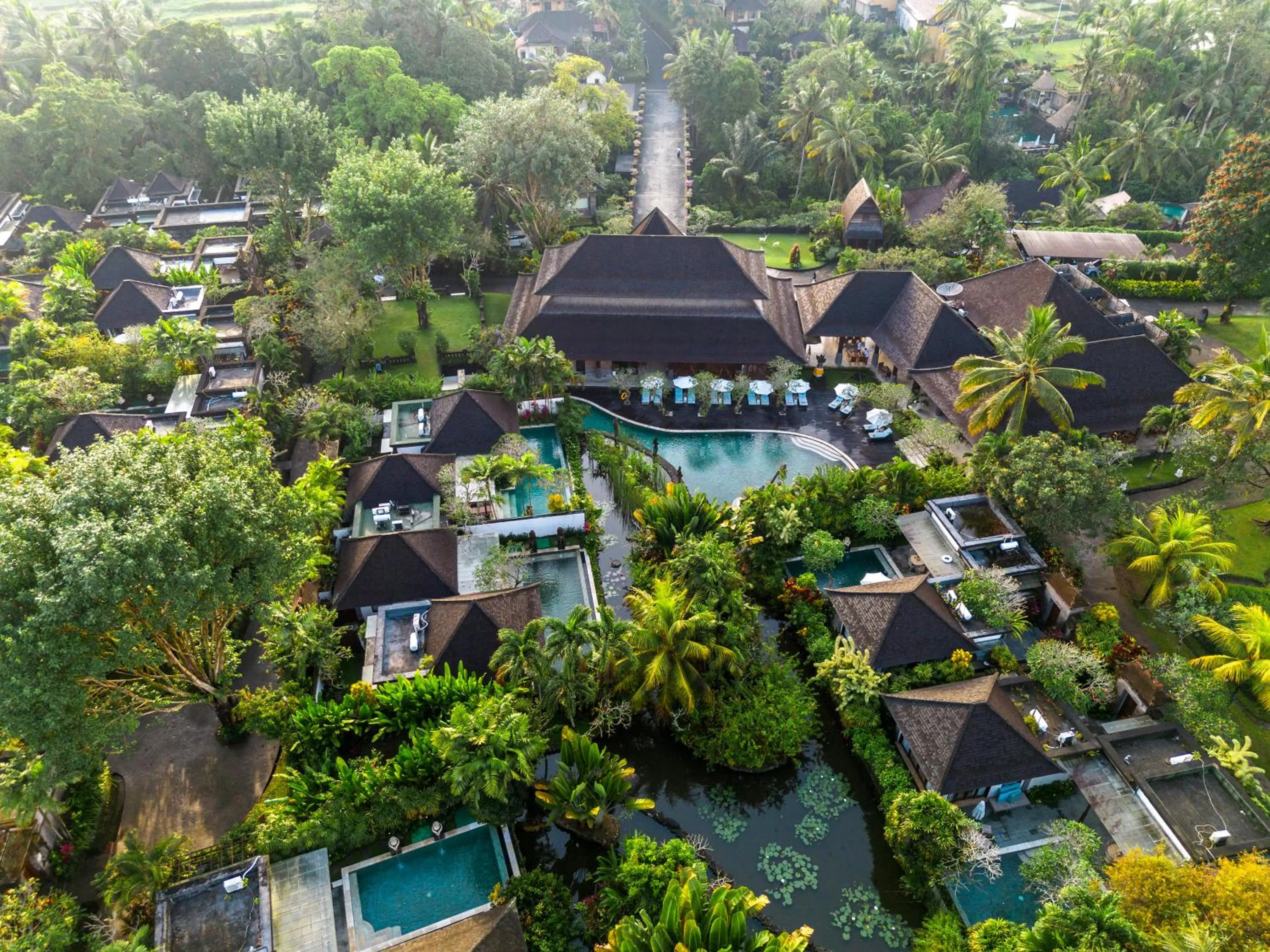 Property building in Visesa Ubud Resort
